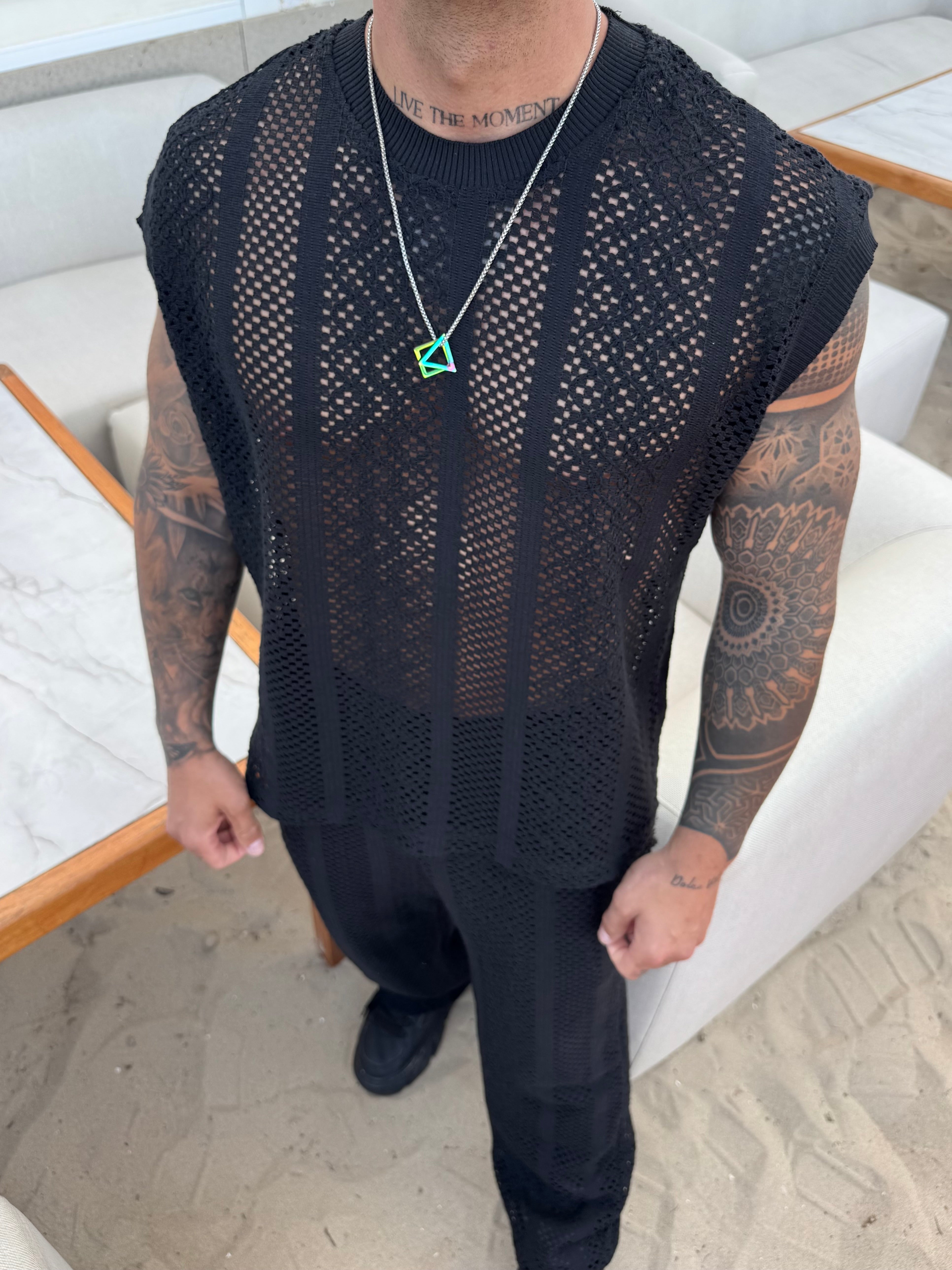 Ensemble débardeur Tulum noir