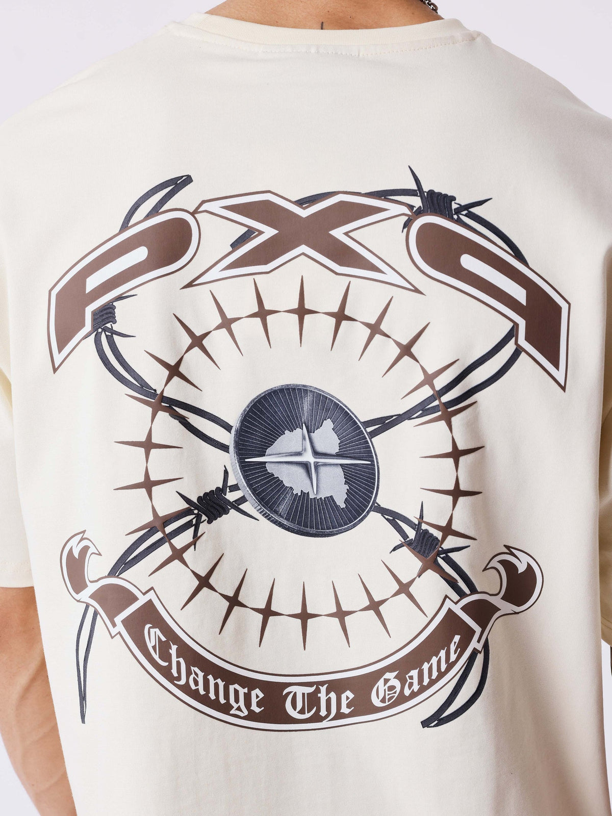PXP - T-SHIRT DOWNTOWN BEIGE