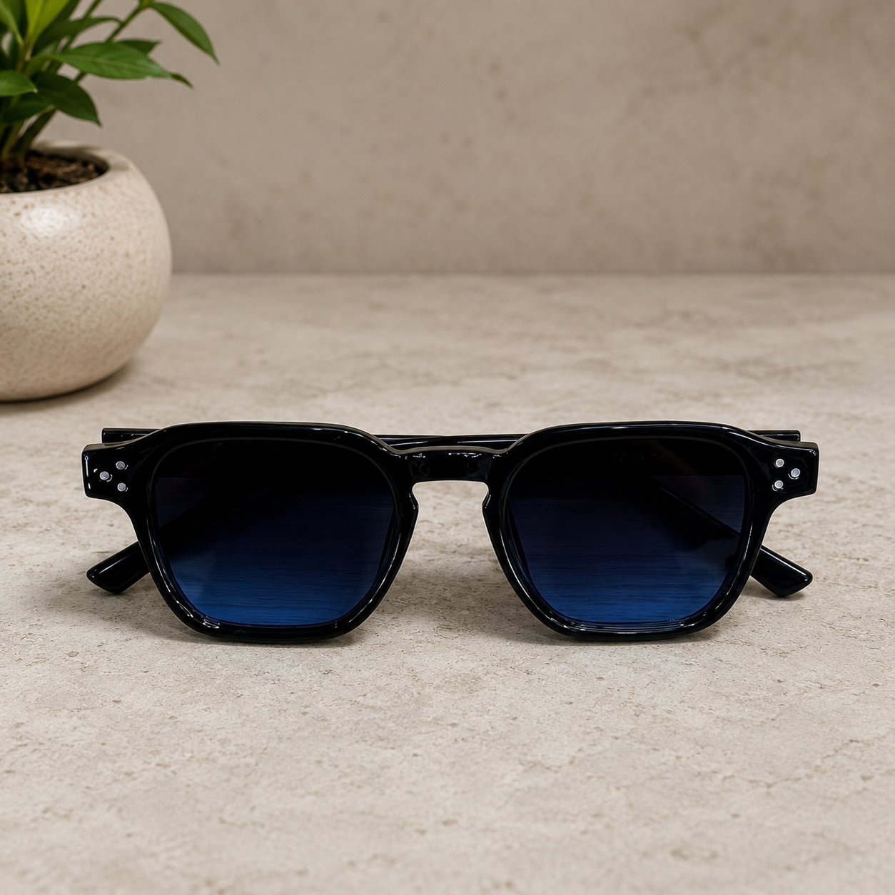Lunette Malaga noir / bleu