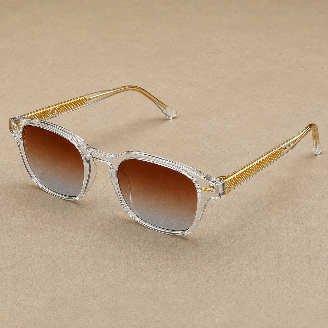 Lunette Dubaï marron / Bleu
