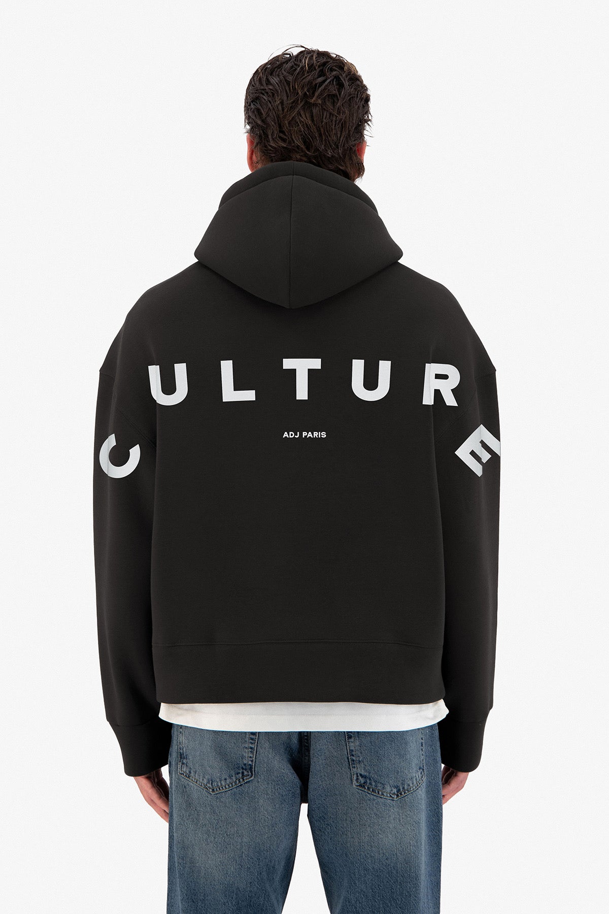 Sweat capuche Culture noir