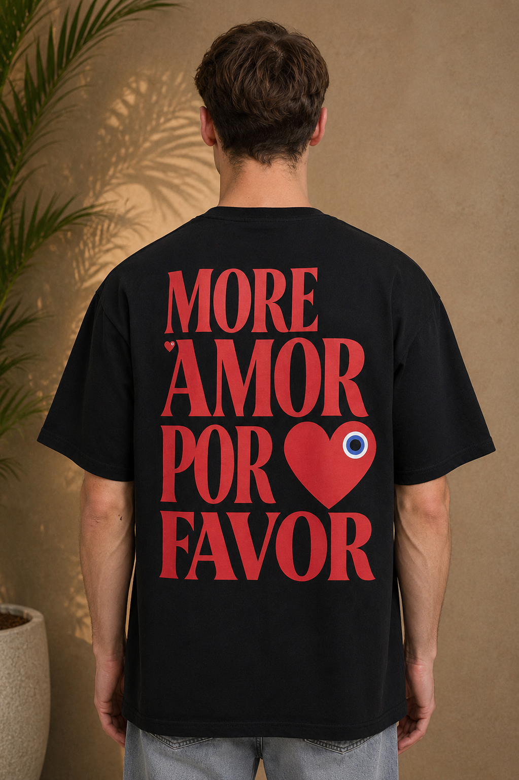 T-Shirt Por Favor noir