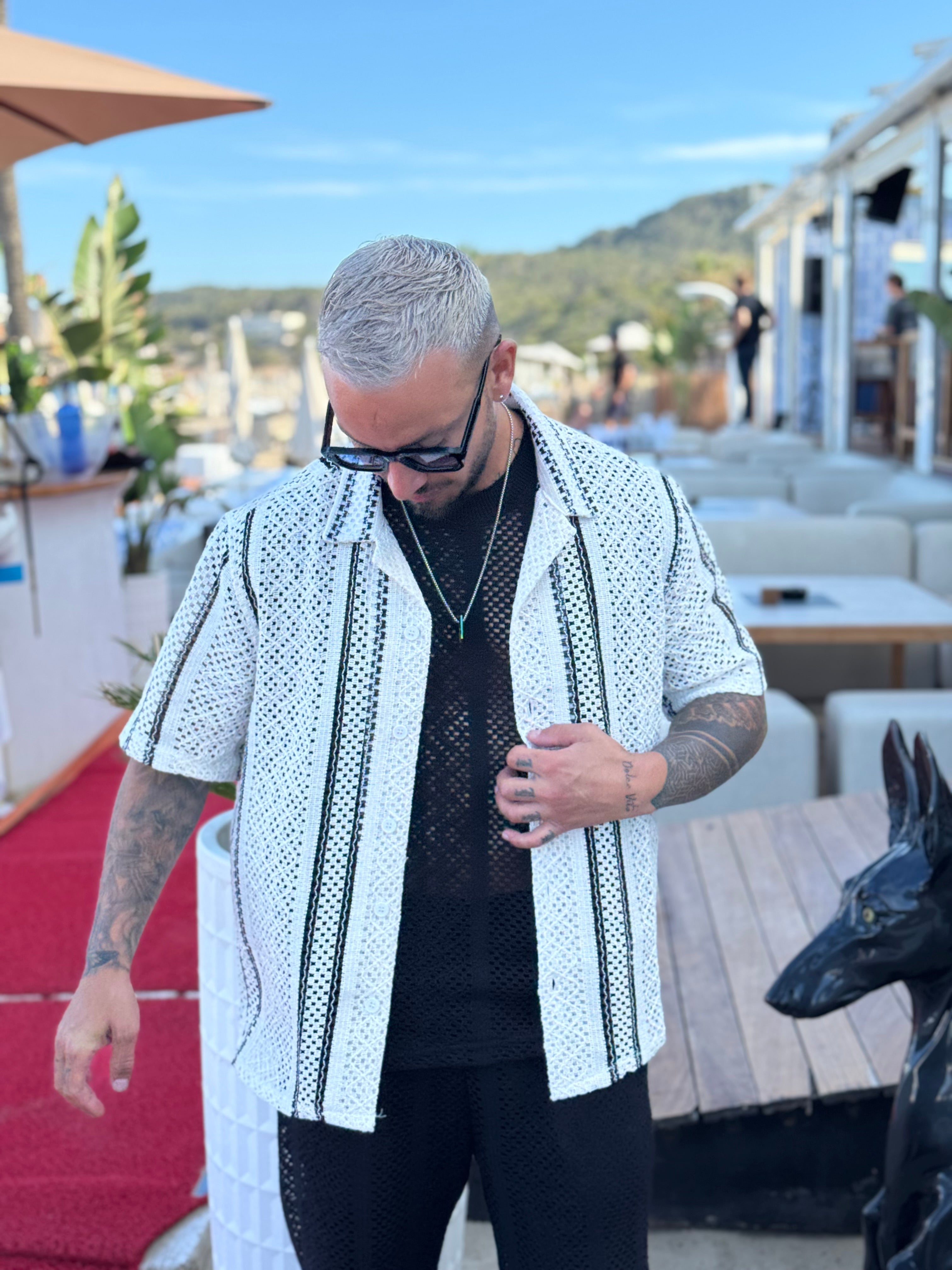 Chemise maille Ibiza