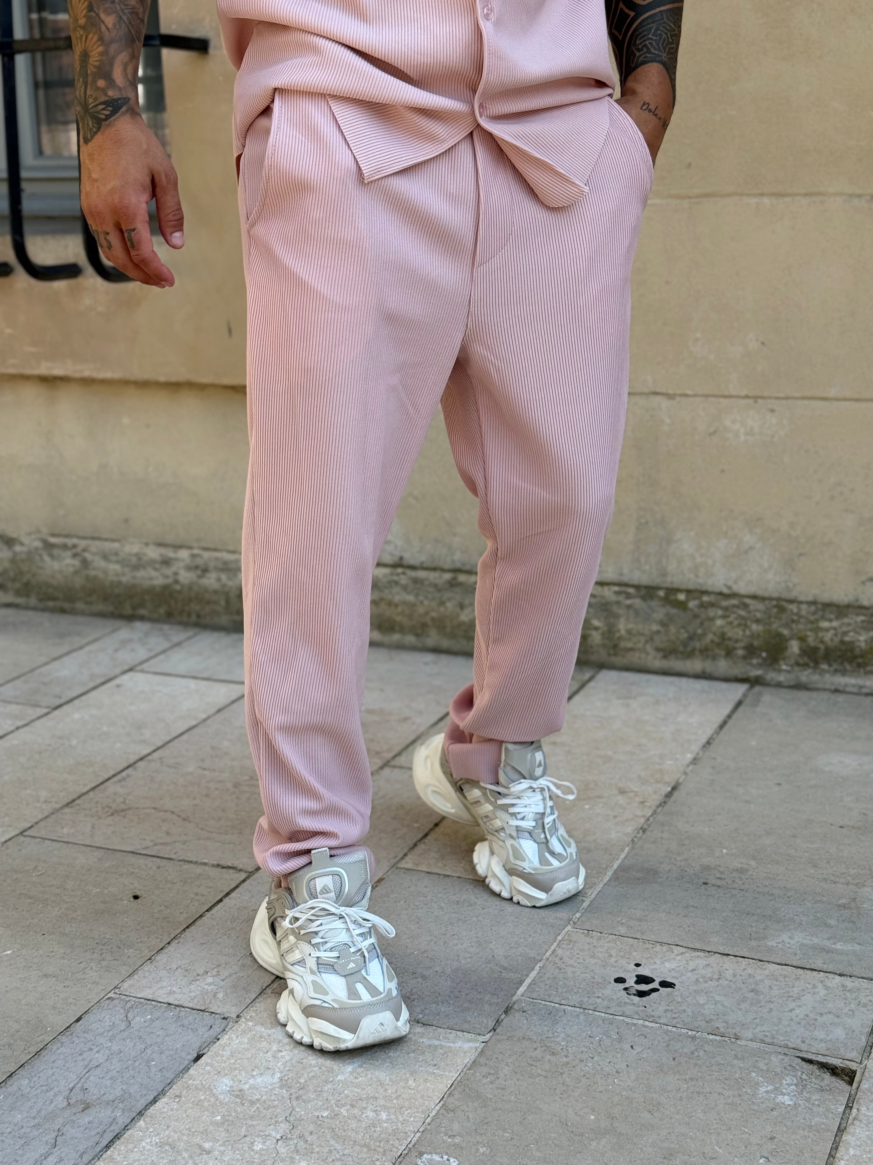 Ensemble Pablo Chemise pantalon Rose