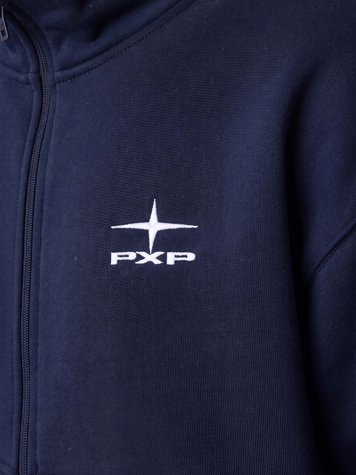 PXP - VESTE COL MONTANT BLEU
