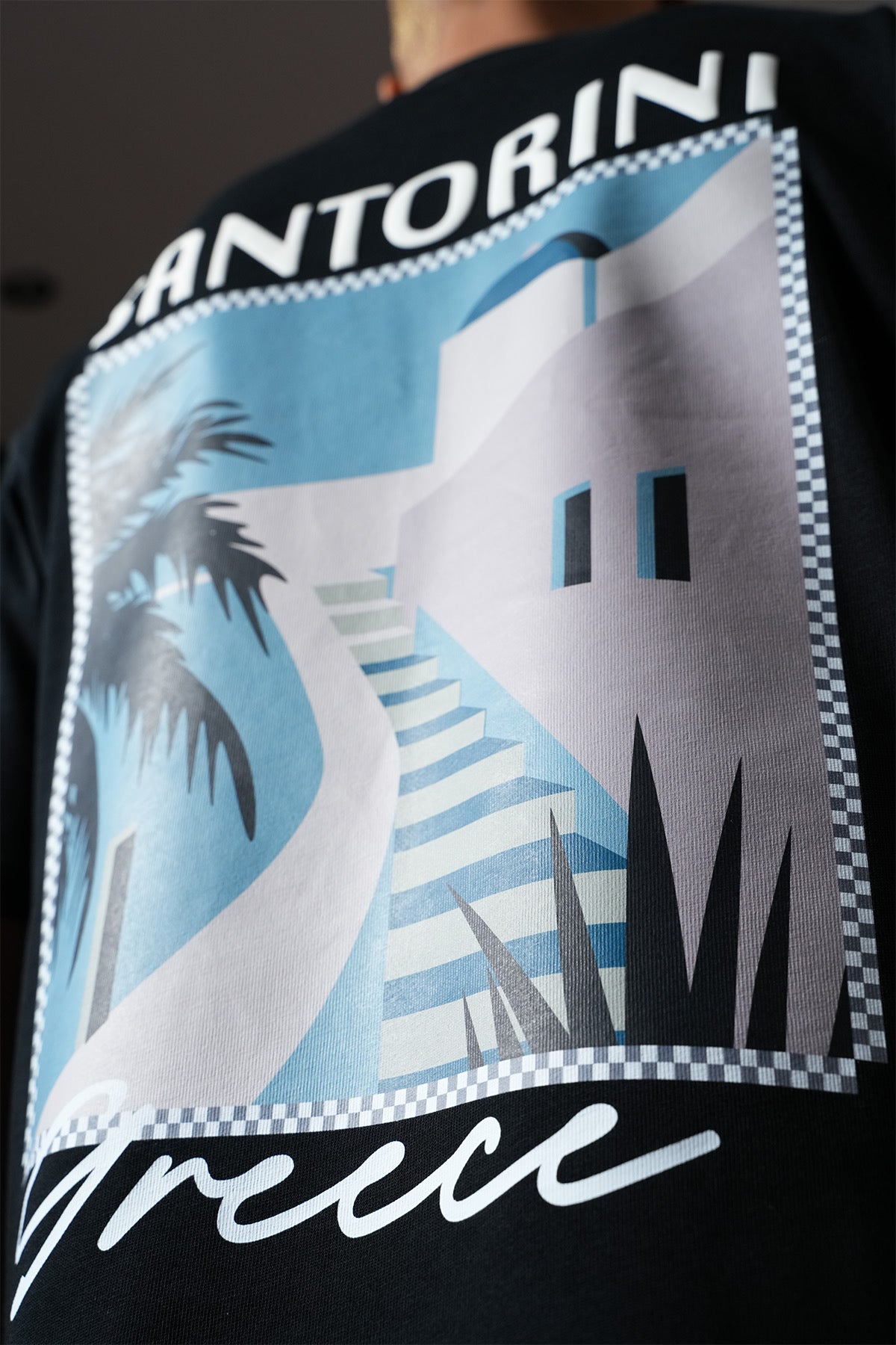 T-Shirt santorin noir