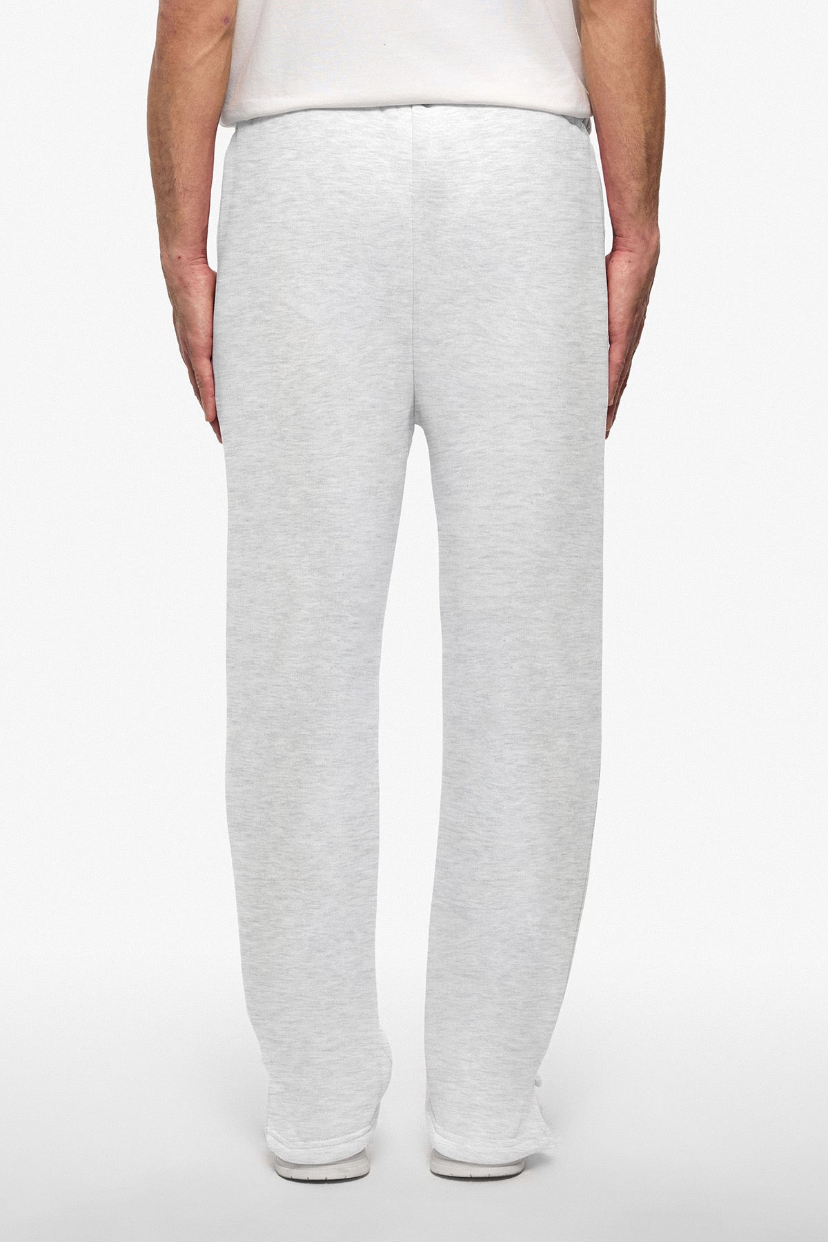 Pantalon jogg fente gris