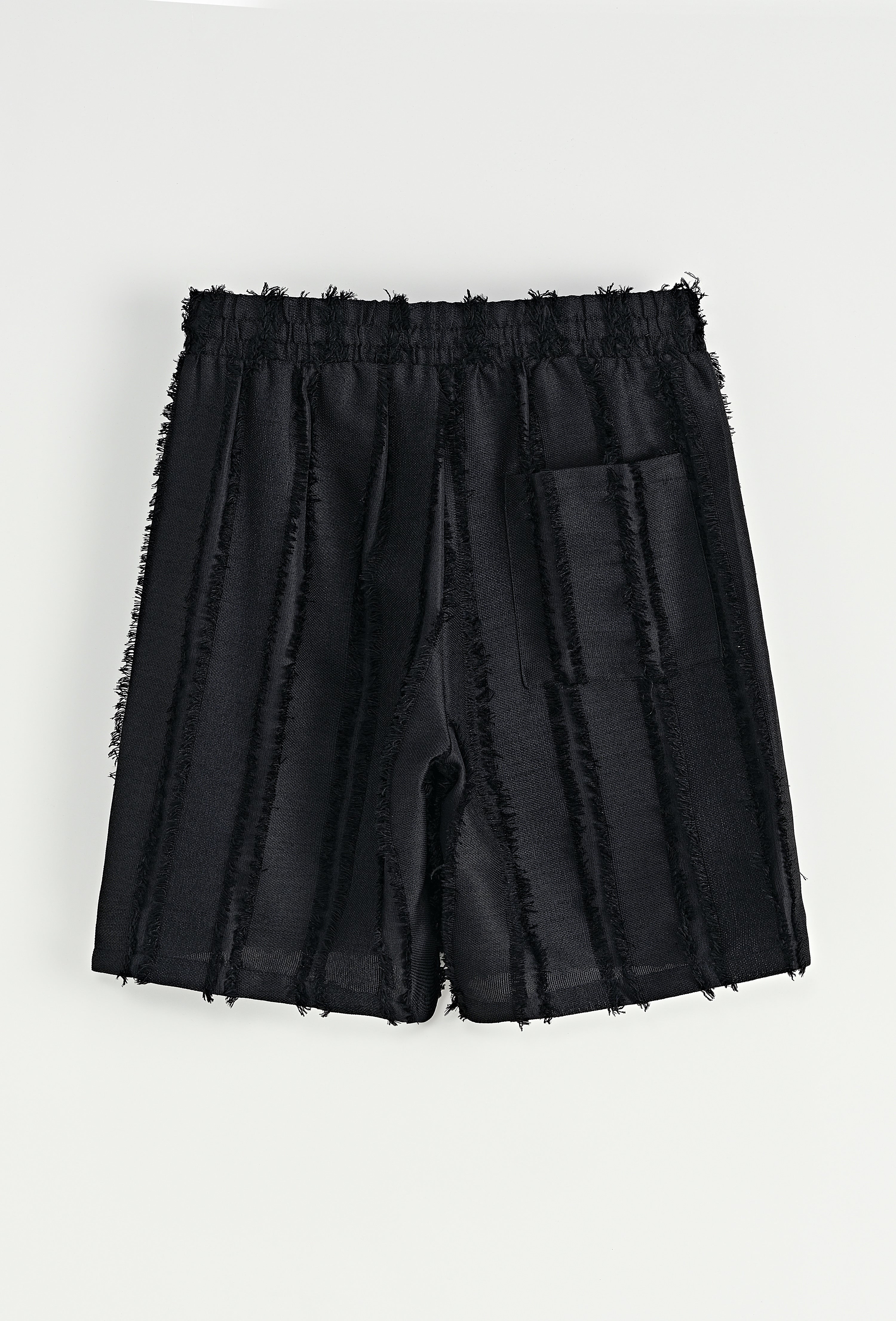 Ensemble Lisbone short + chemise noir