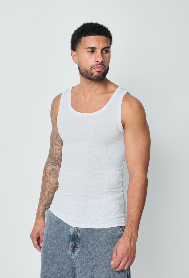 Débardeur fit blanc