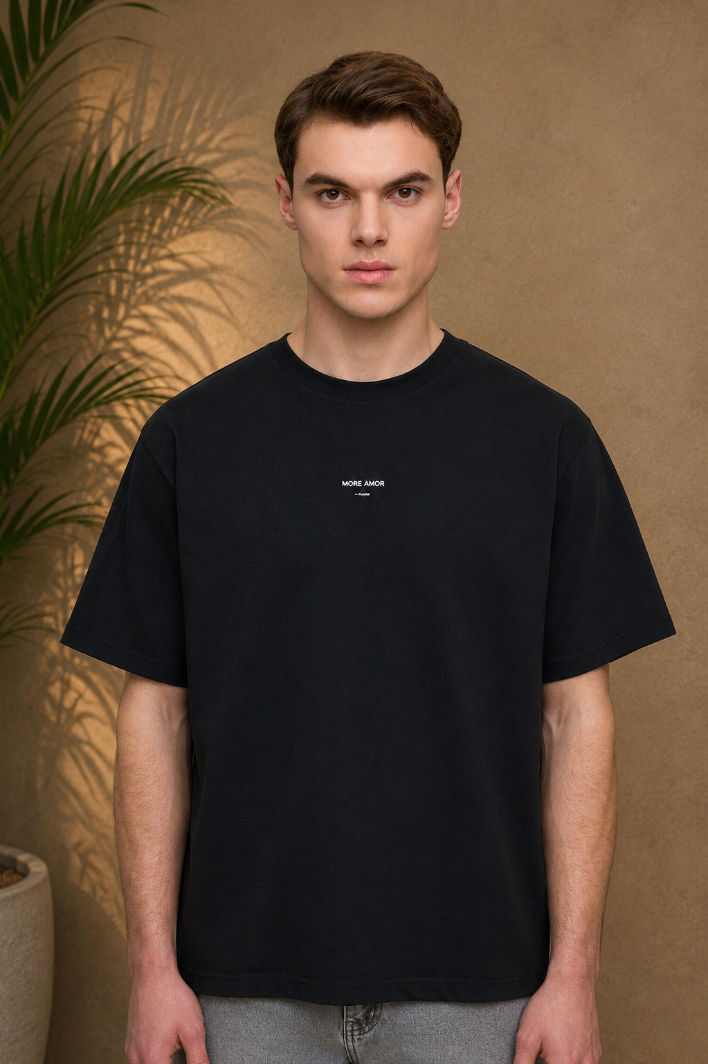 T-Shirt Por Favor noir