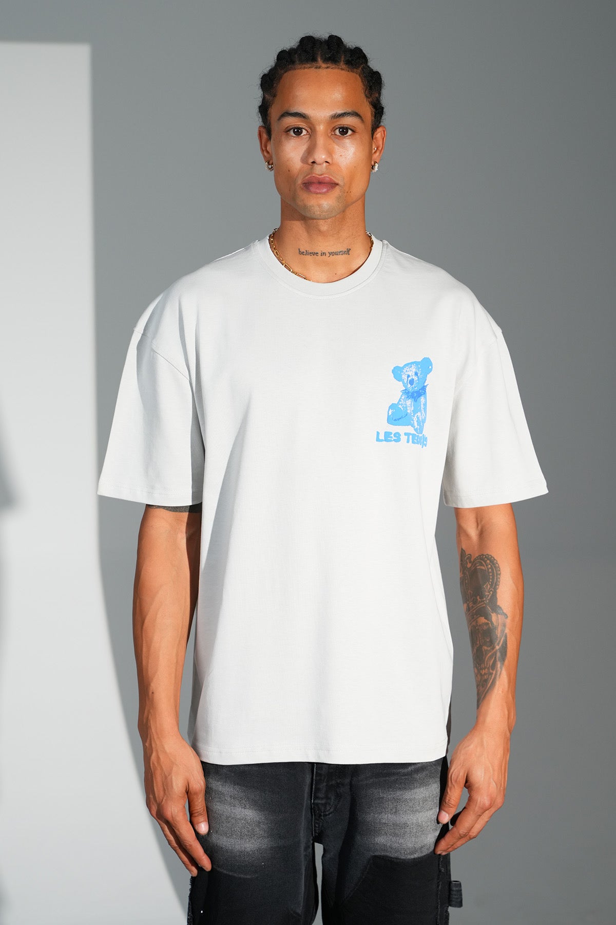 T-Shirt Teddys blanc