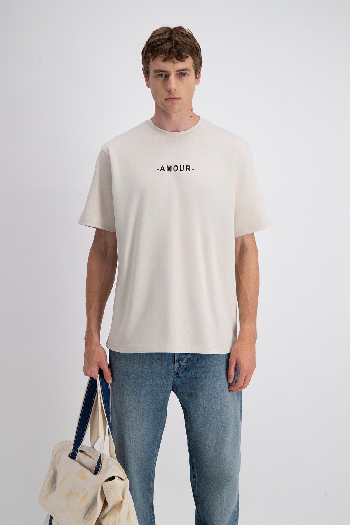 T-shirt Amour Beige
