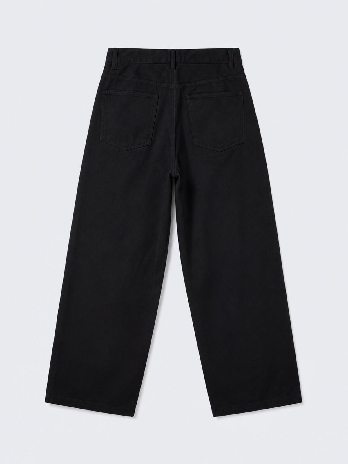 PXP - PANTALON EN TOILE CLASSY NOIR