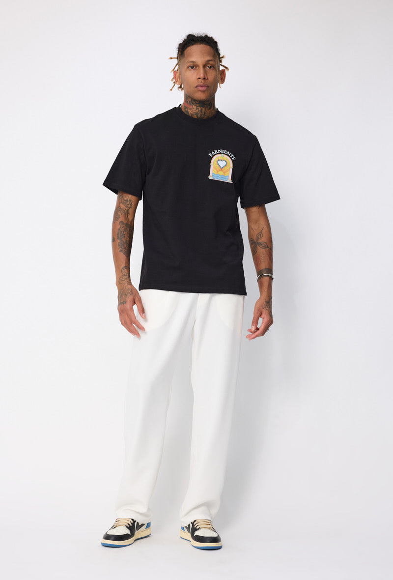 T-shirt Farniente noir