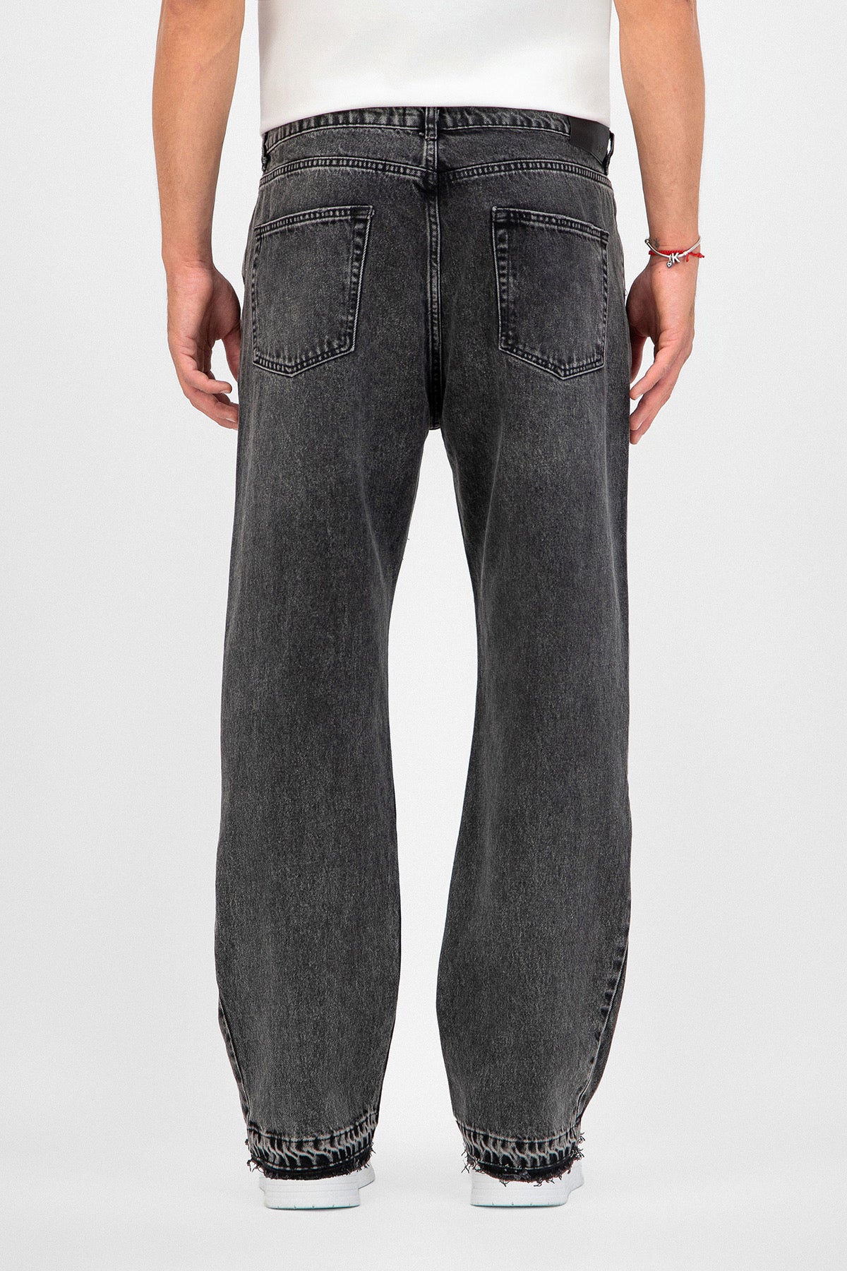 Flare Jean évasé gris