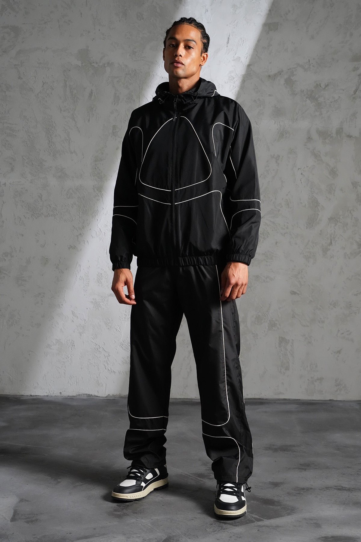 Ensemble Fighter noir