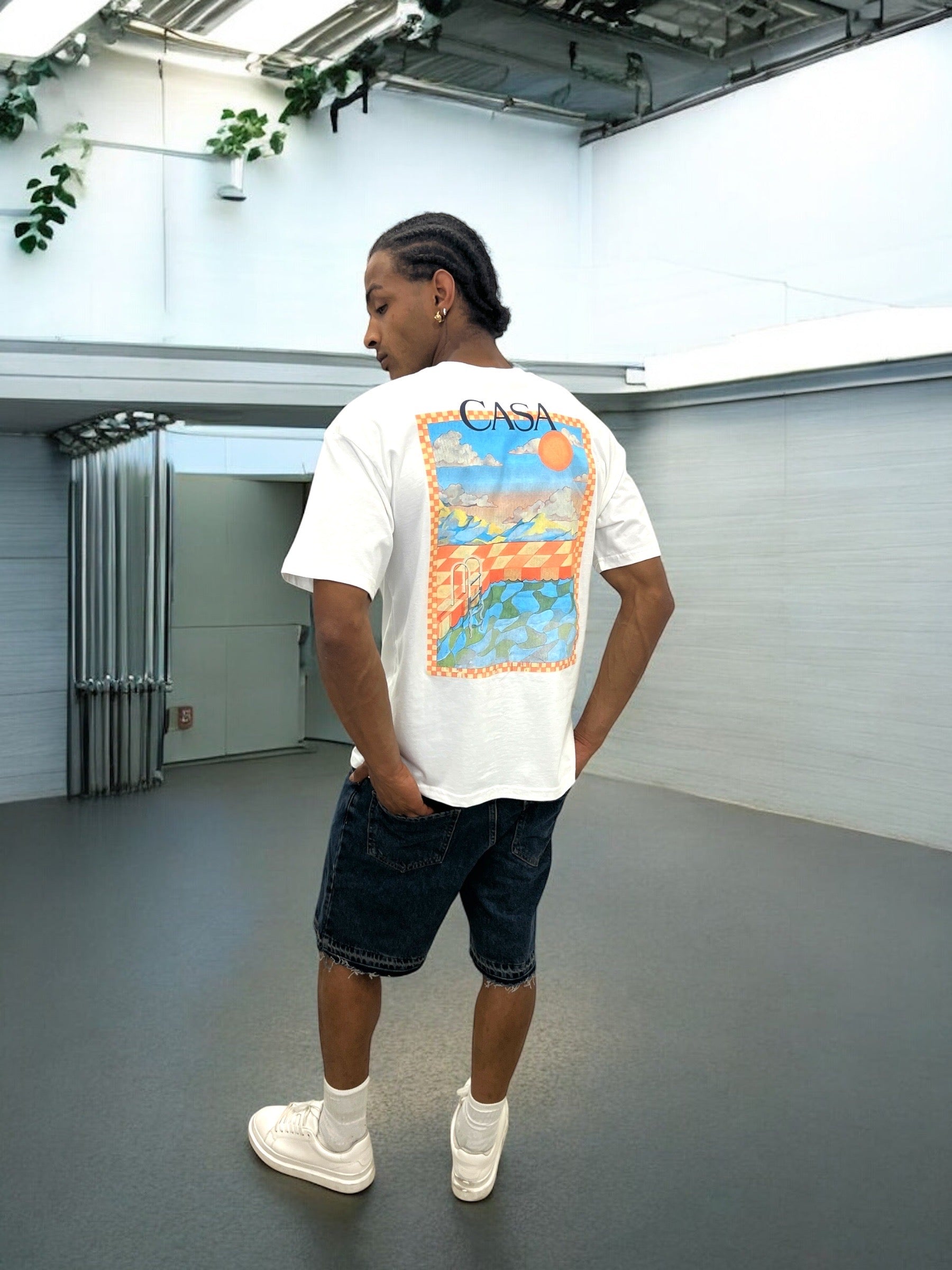 T-shirt CASA blanc