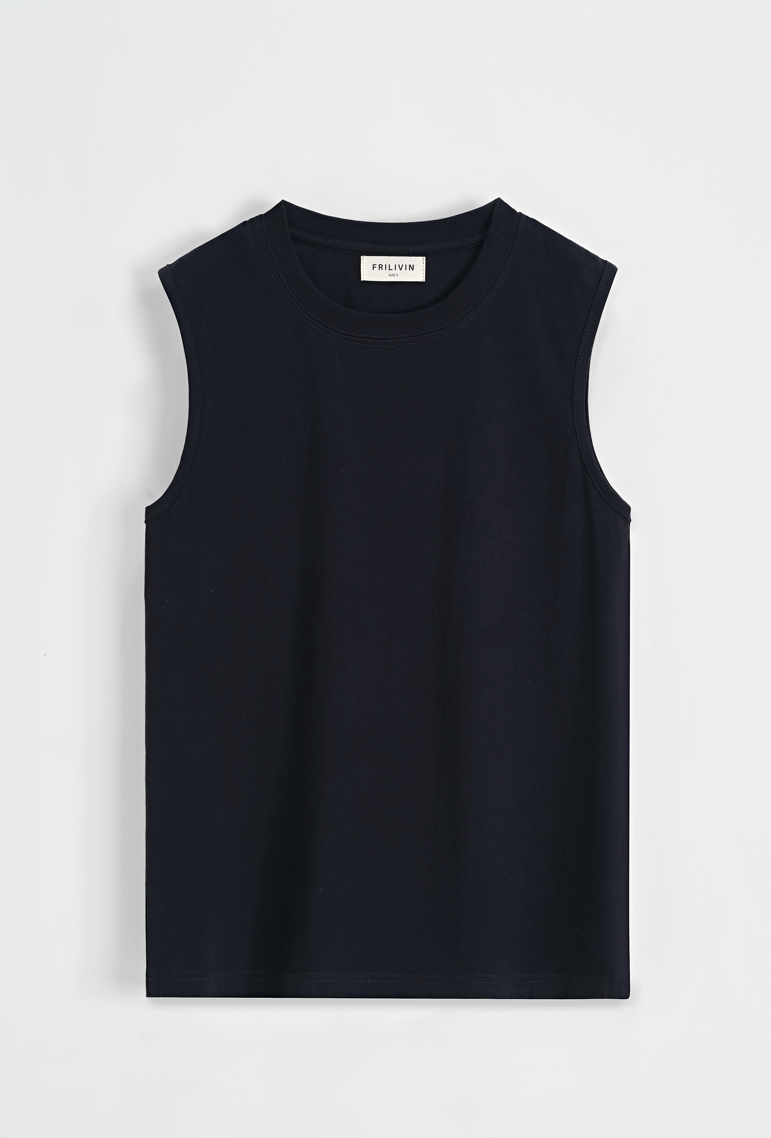 T-shirt Débardeur noir