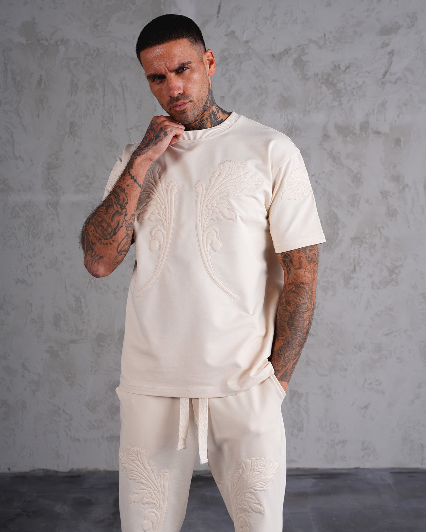 Ensemble Treffle beige