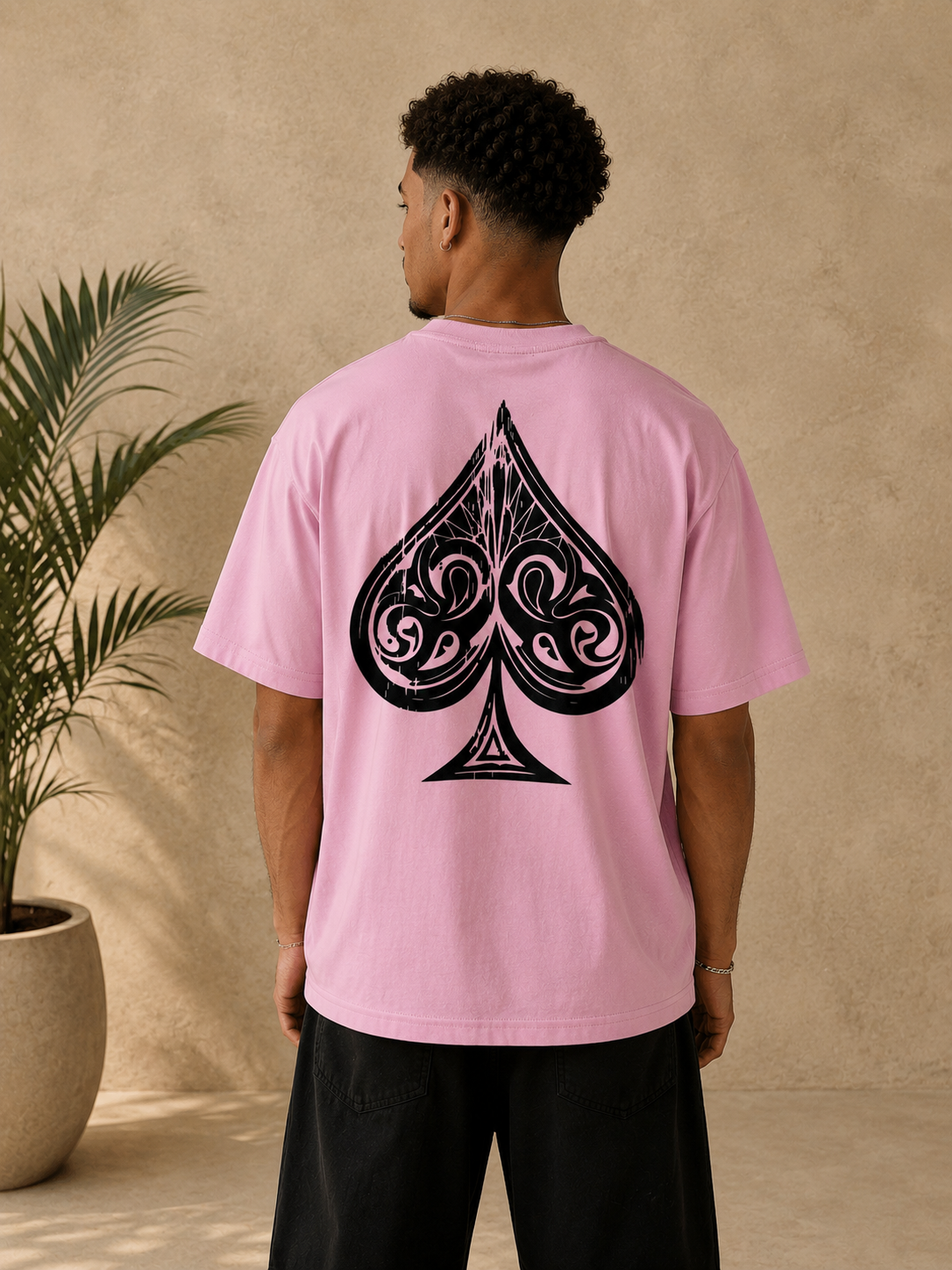 T-shirt Asdepic Signature rose