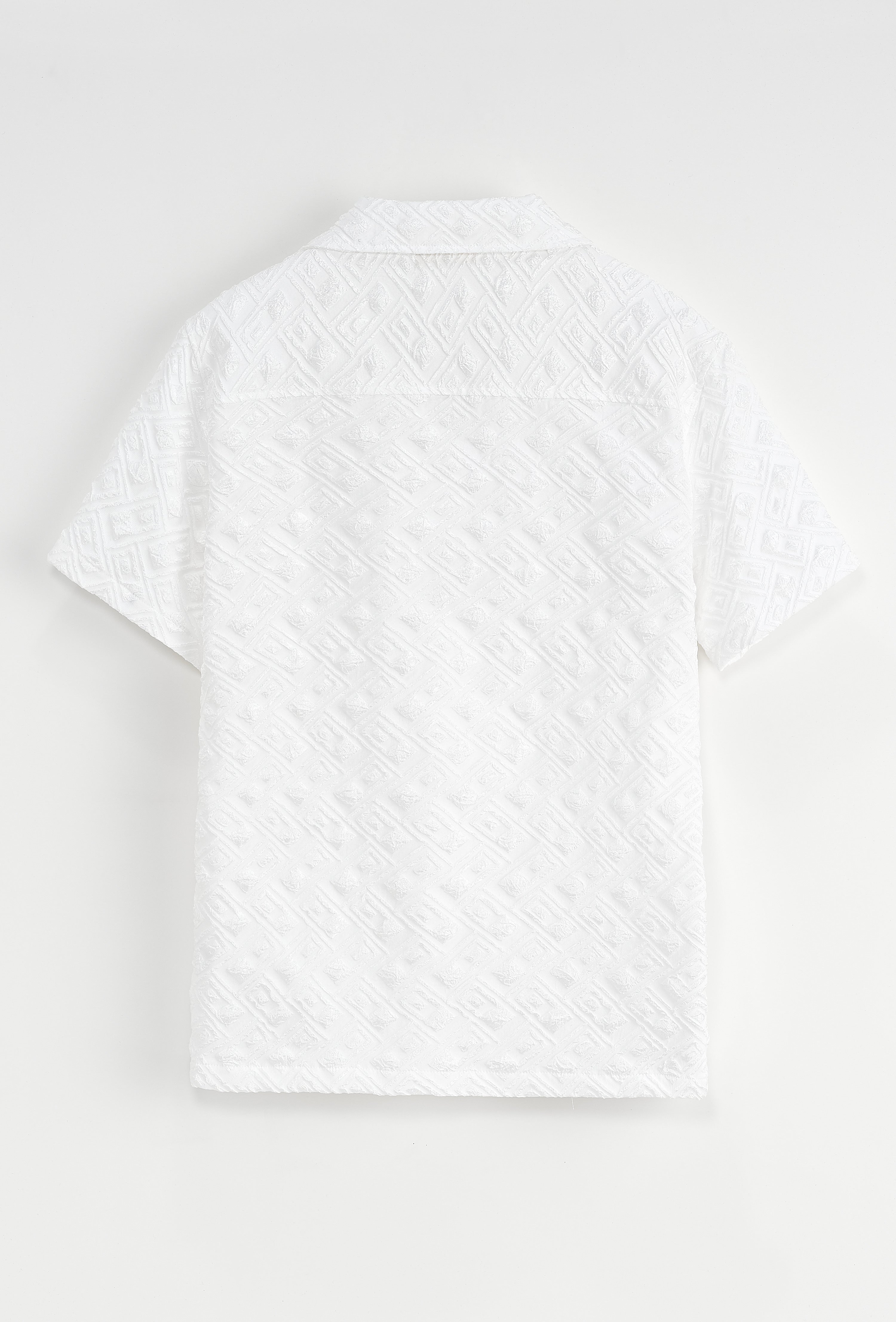 Ensemble Napoli short + chemise blanc