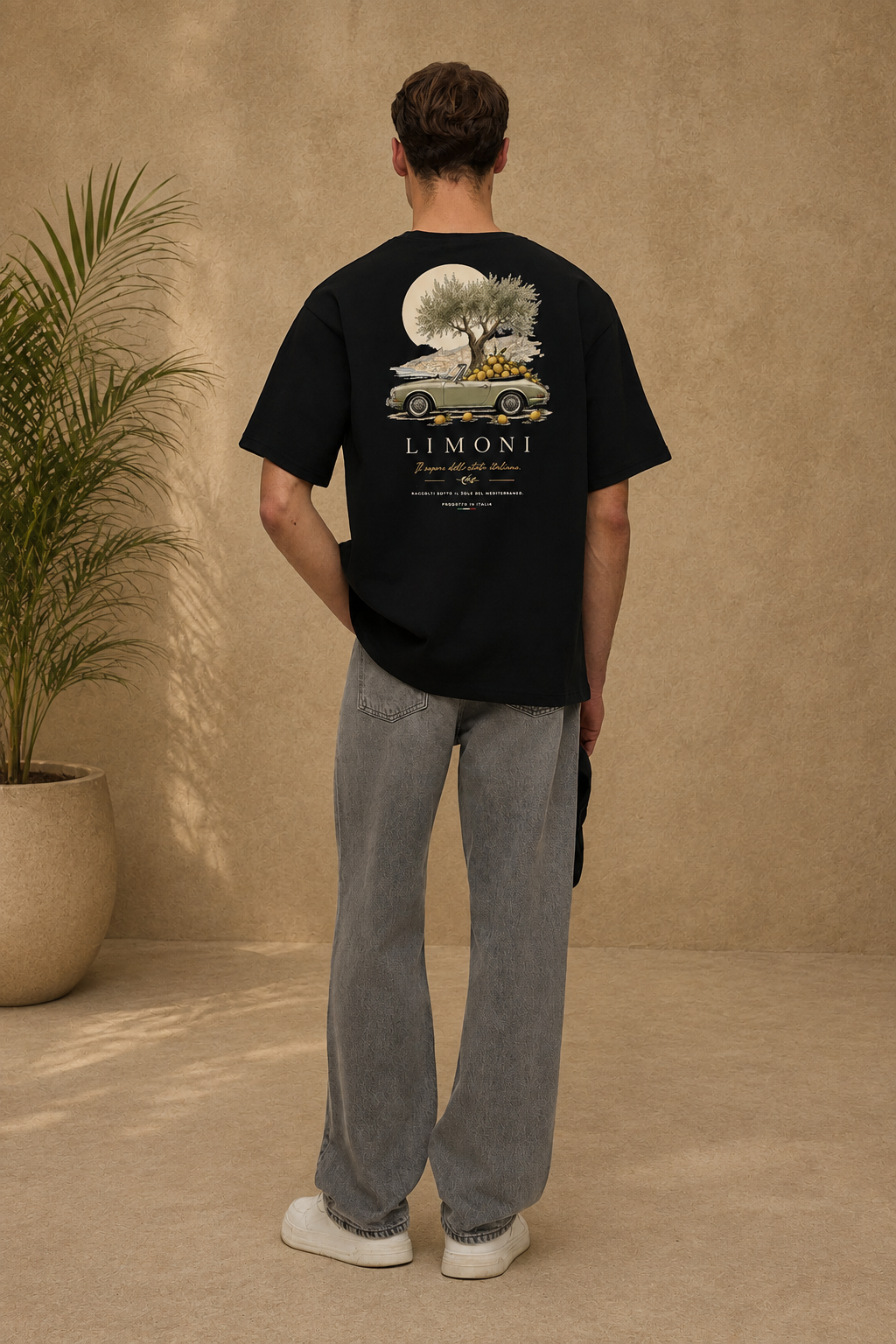 T-shirt Limoni noir