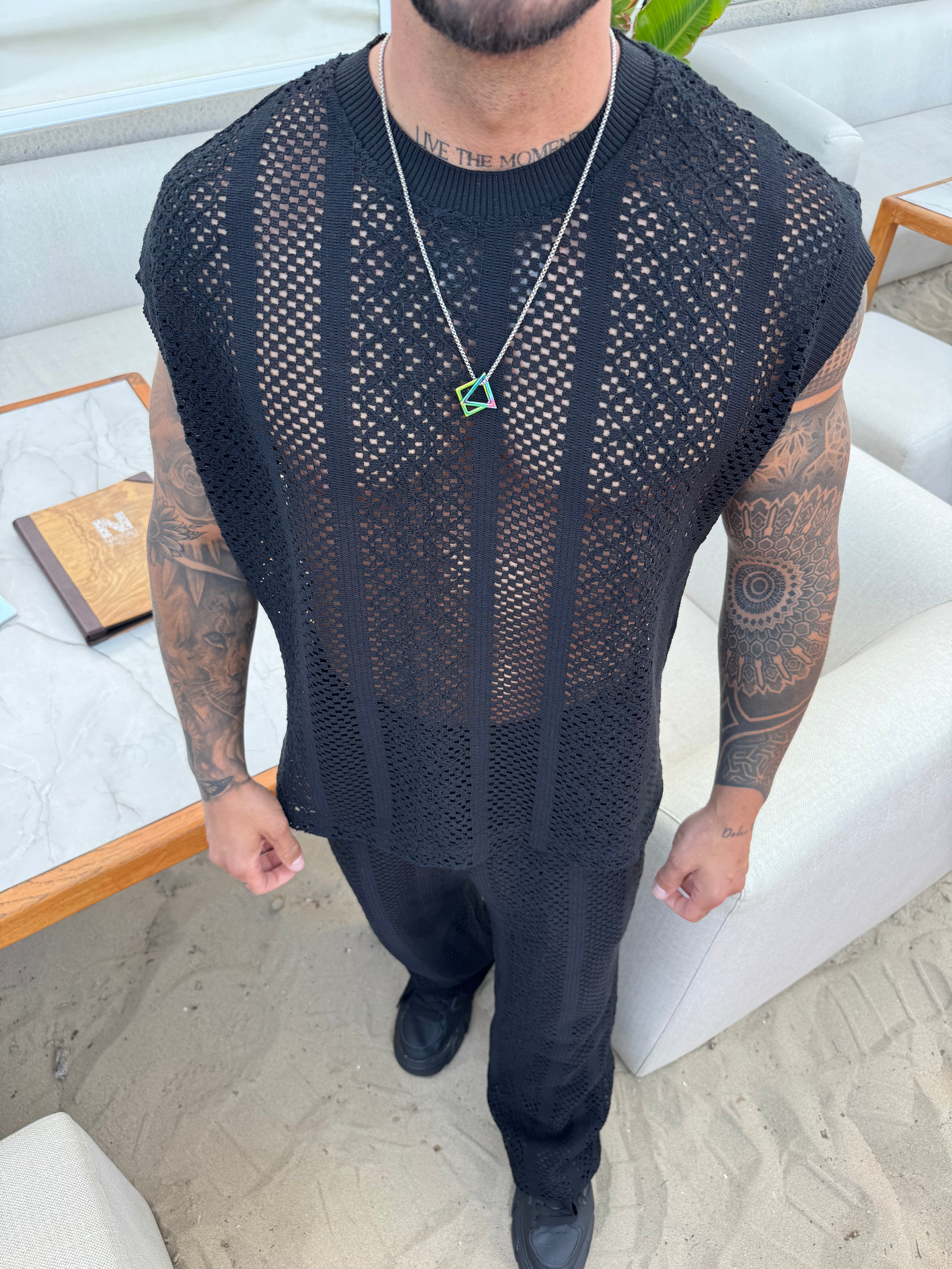 Ensemble débardeur Tulum noir