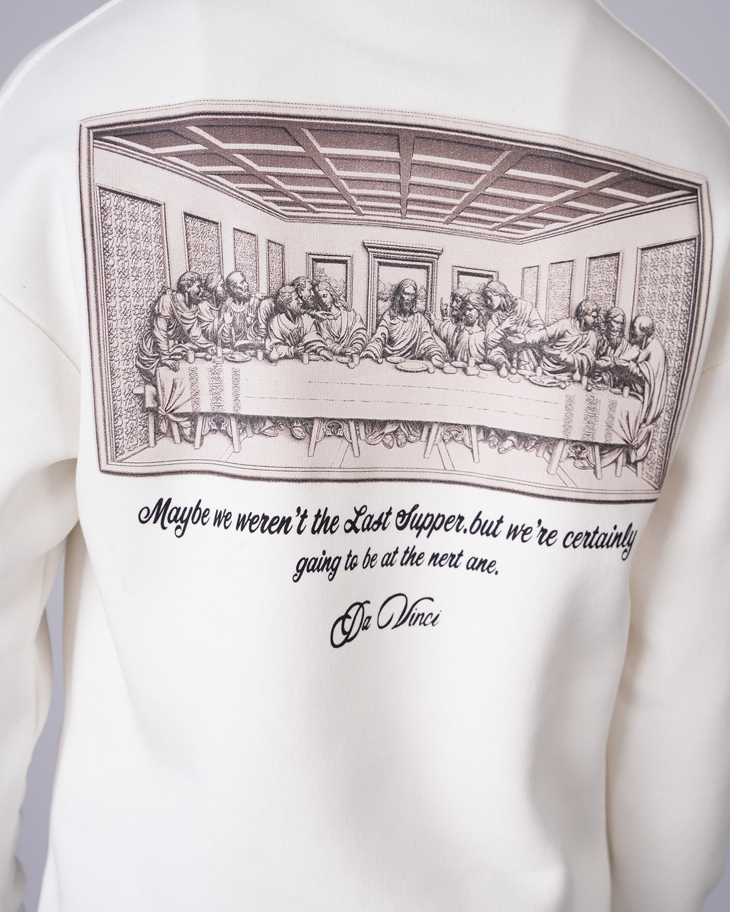 Sweat Da Vinci blanc