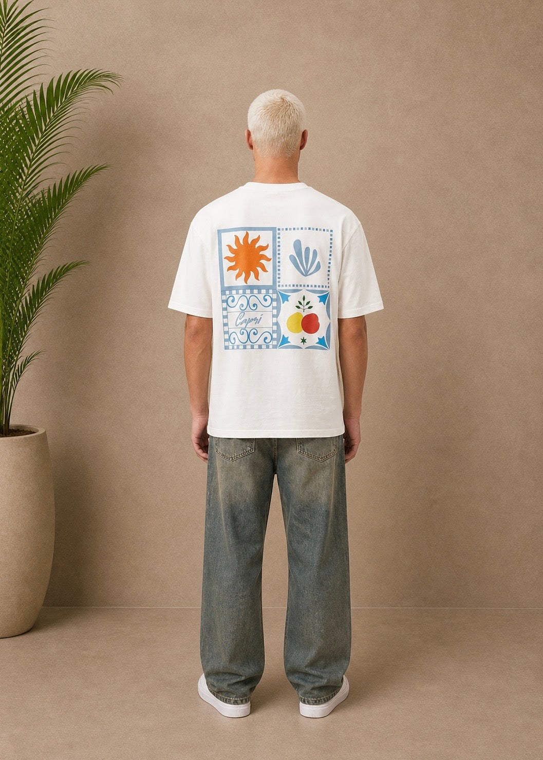 T-Shirt Capri blanc