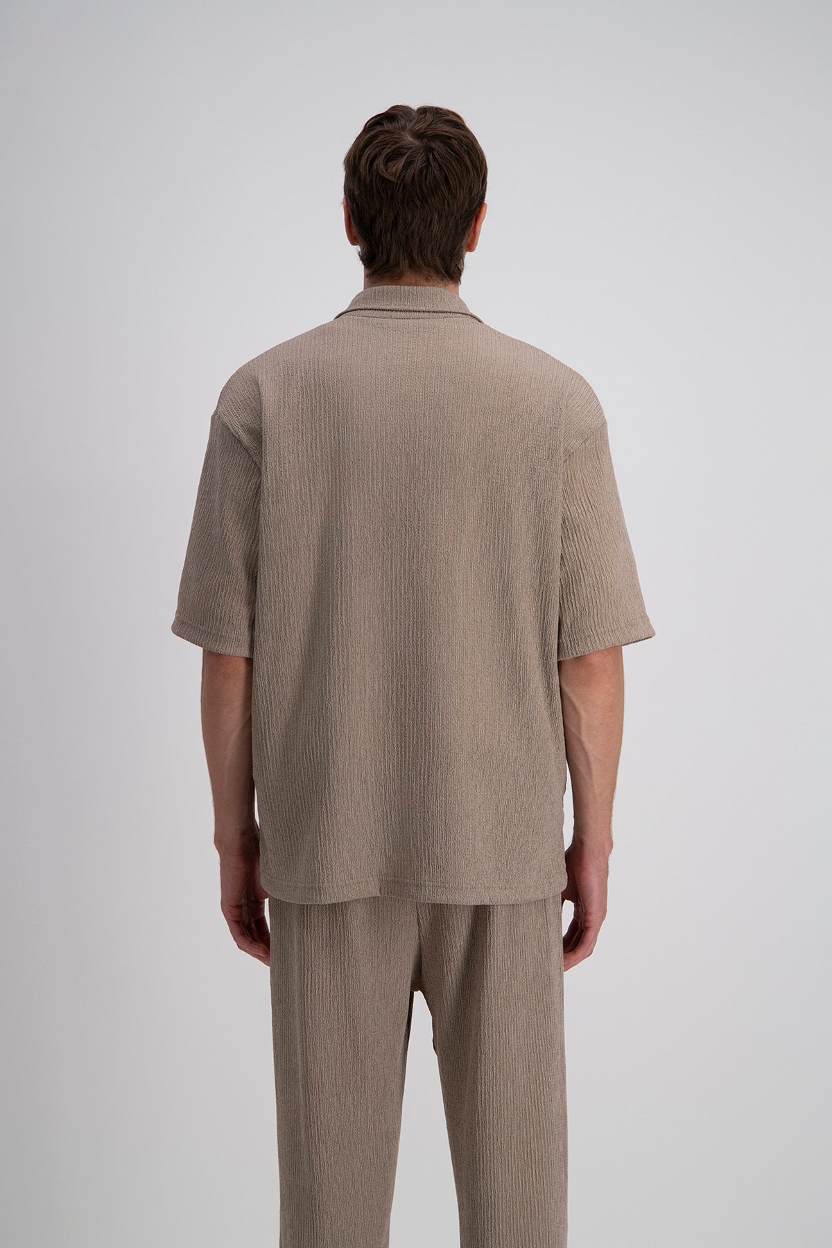 Chemise Pablo marron