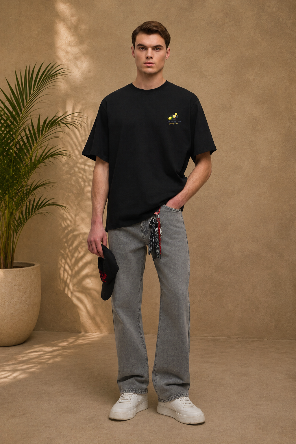 T-shirt Limoncello noir