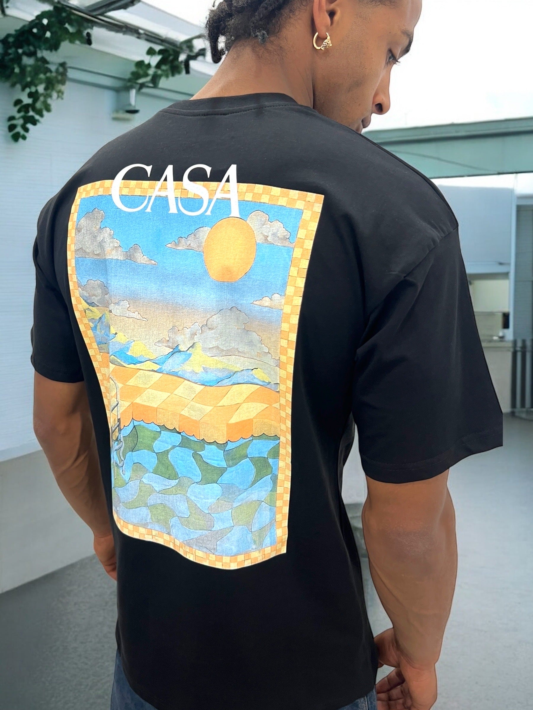 T-shirt CASA noir