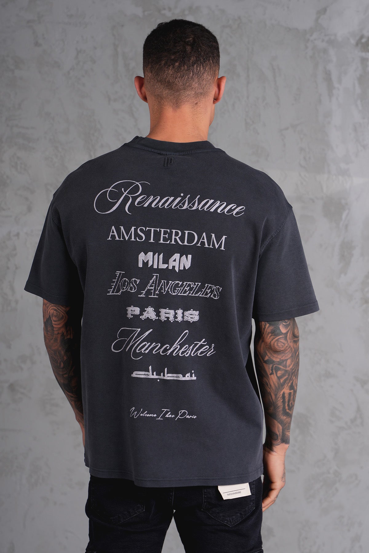 T-Shirt Los Angeles anthracite