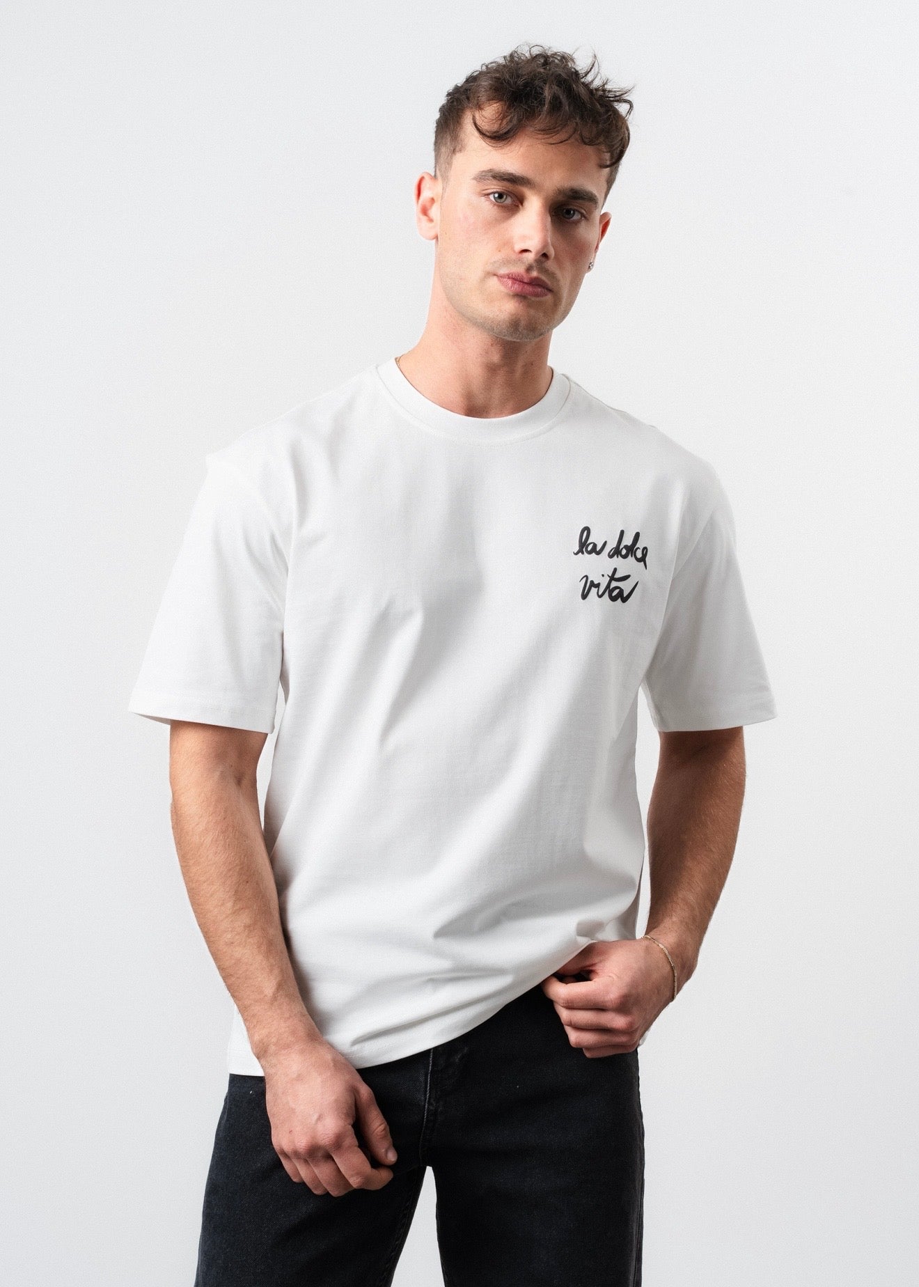 T-Shirt Dolce Vita blanc