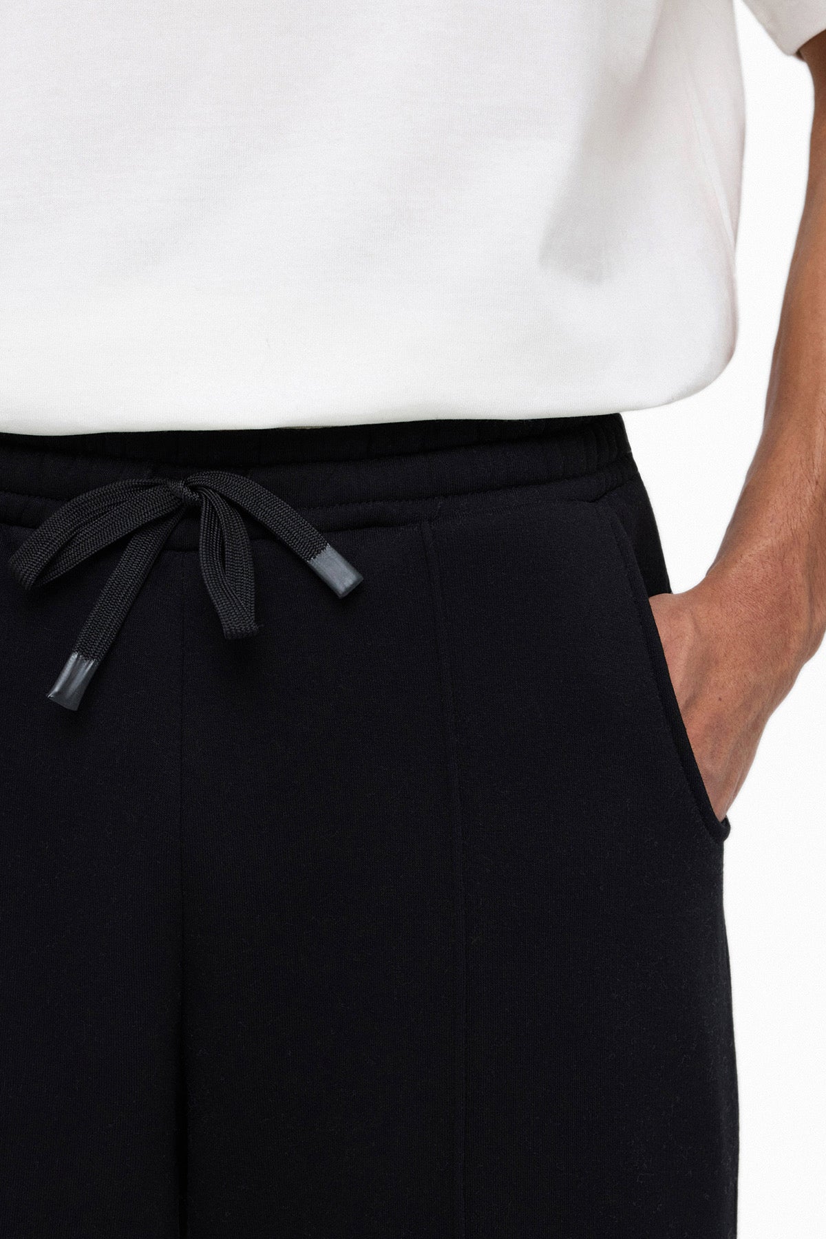 Pantalon jogging large noir