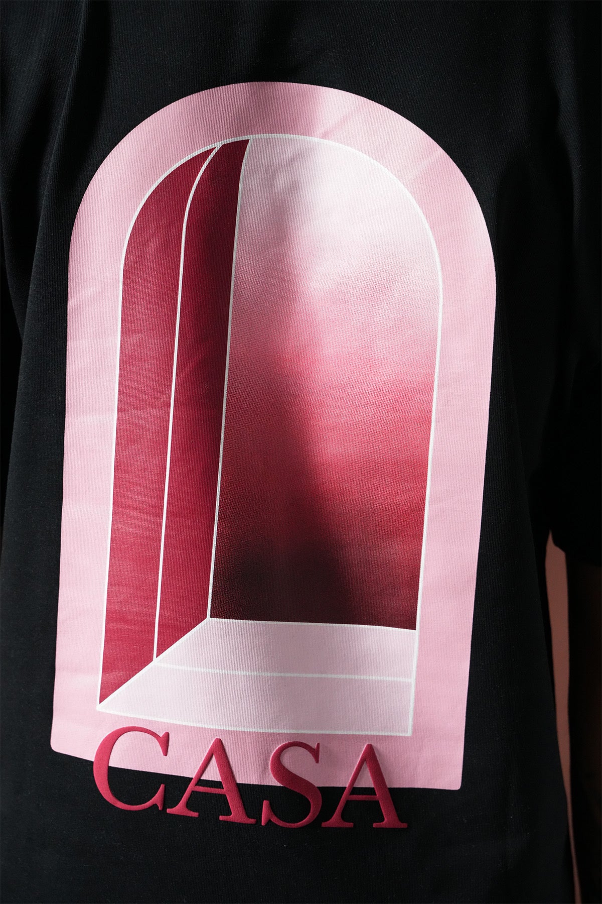 T-Shirt Casa noir / rouge