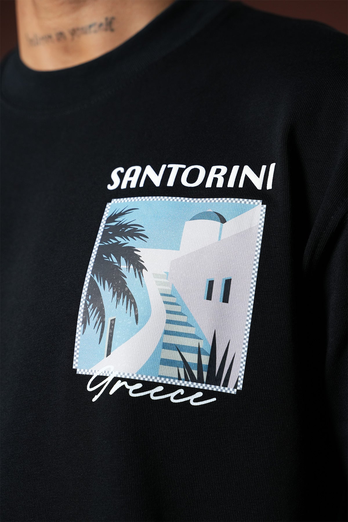 T-Shirt santorin noir