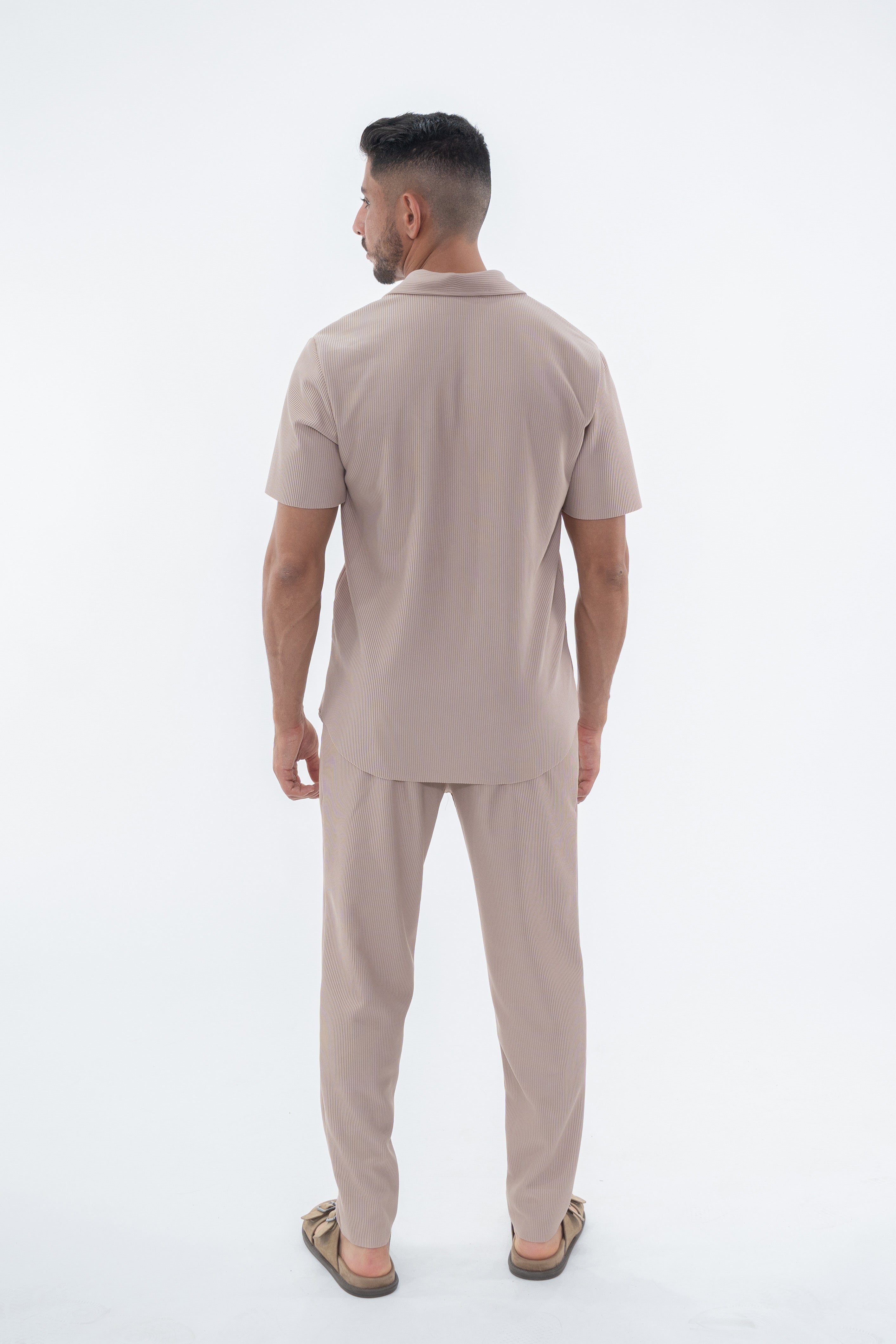 Ensemble Pablo Chemise pantalon beige