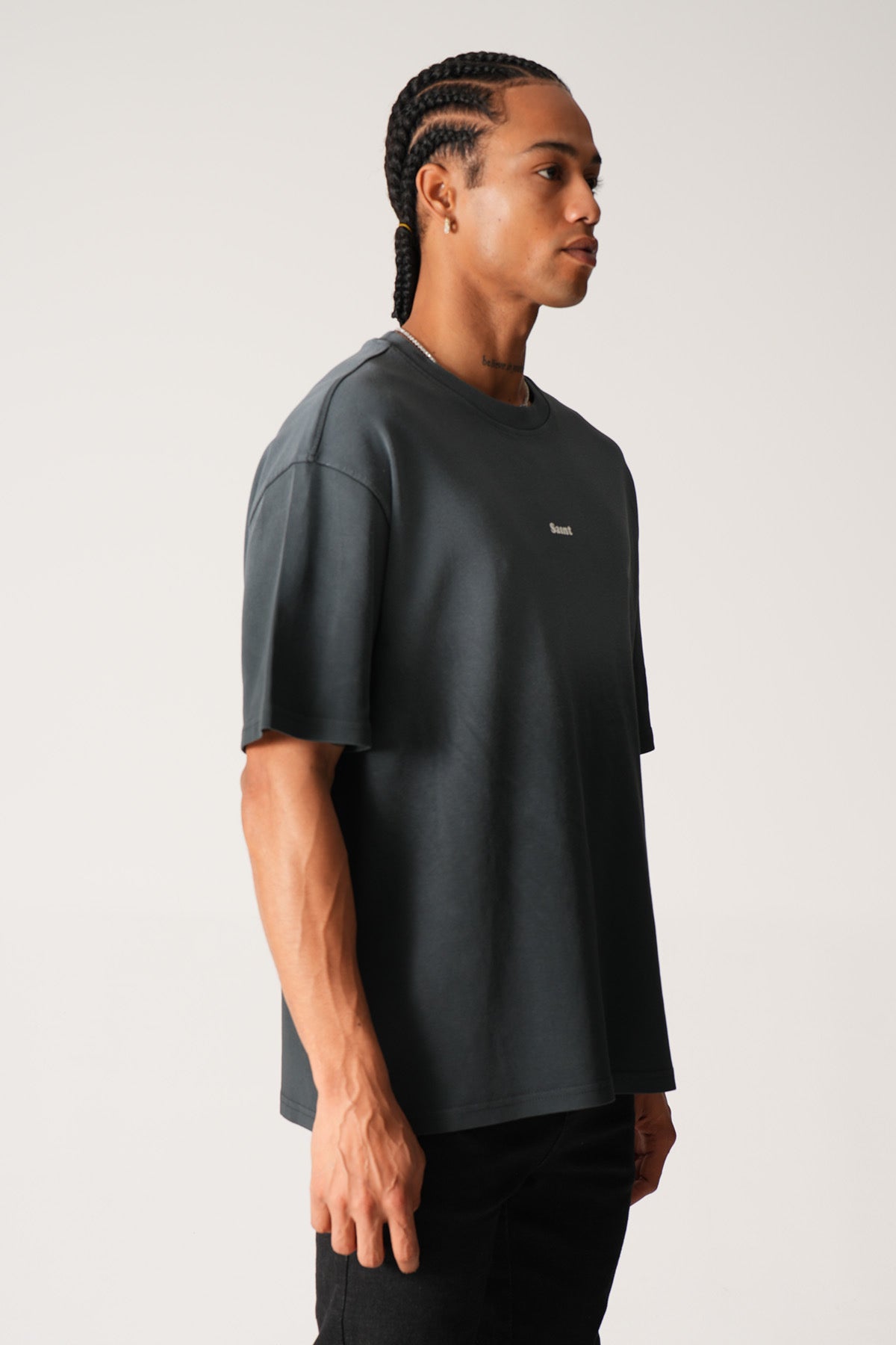 T-Shirt Saint gris