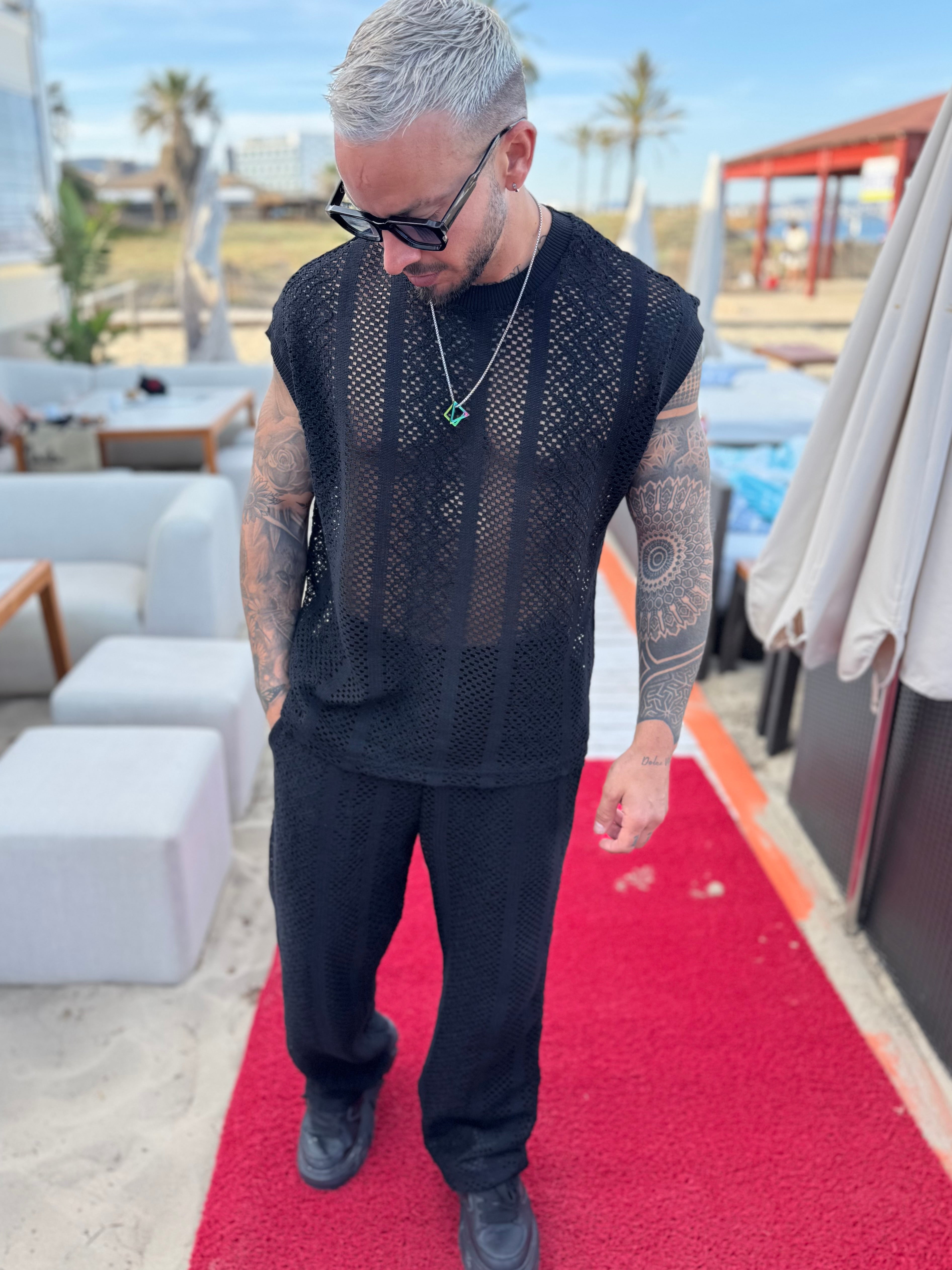 Ensemble débardeur Tulum noir