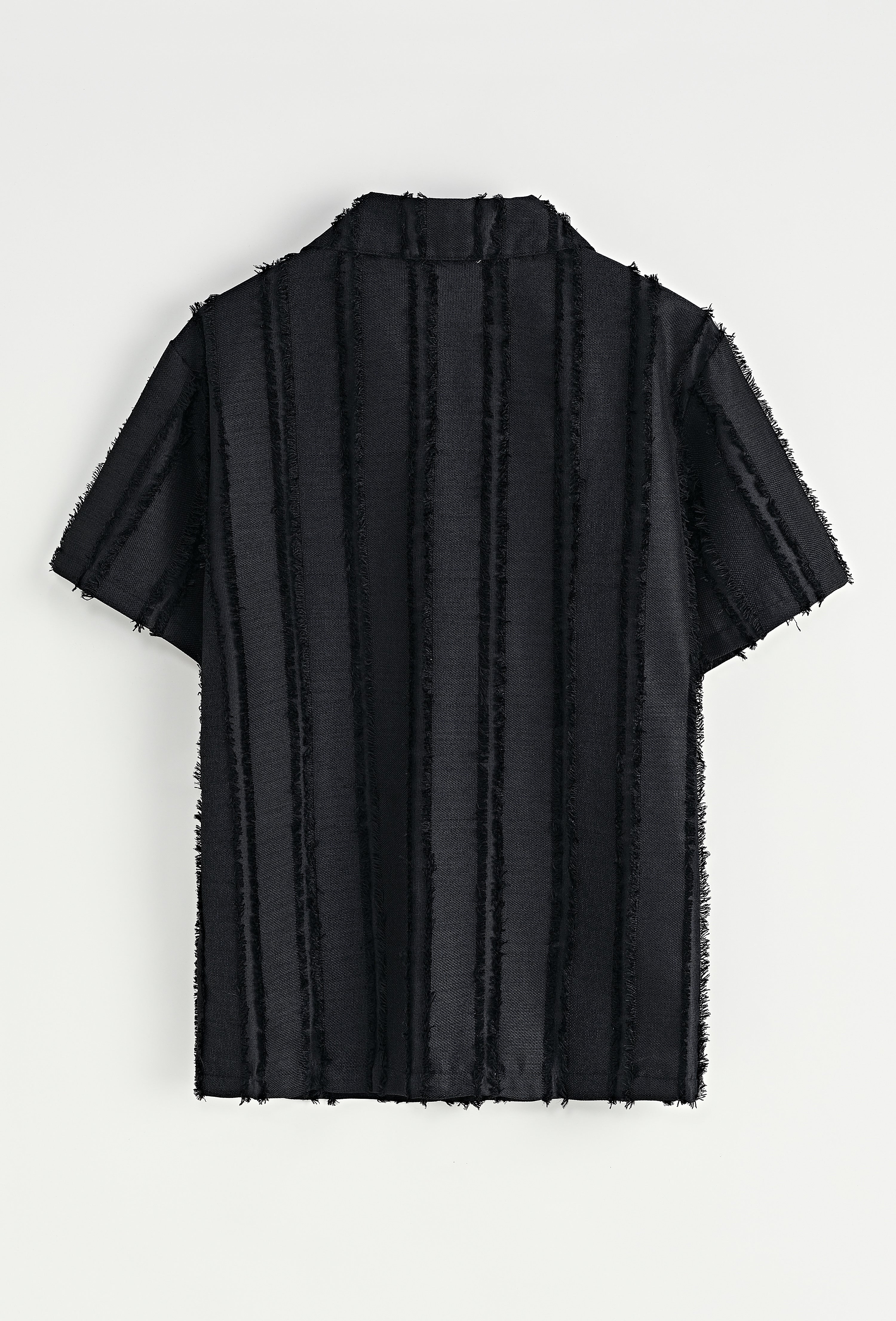 Ensemble Lisbone short + chemise noir