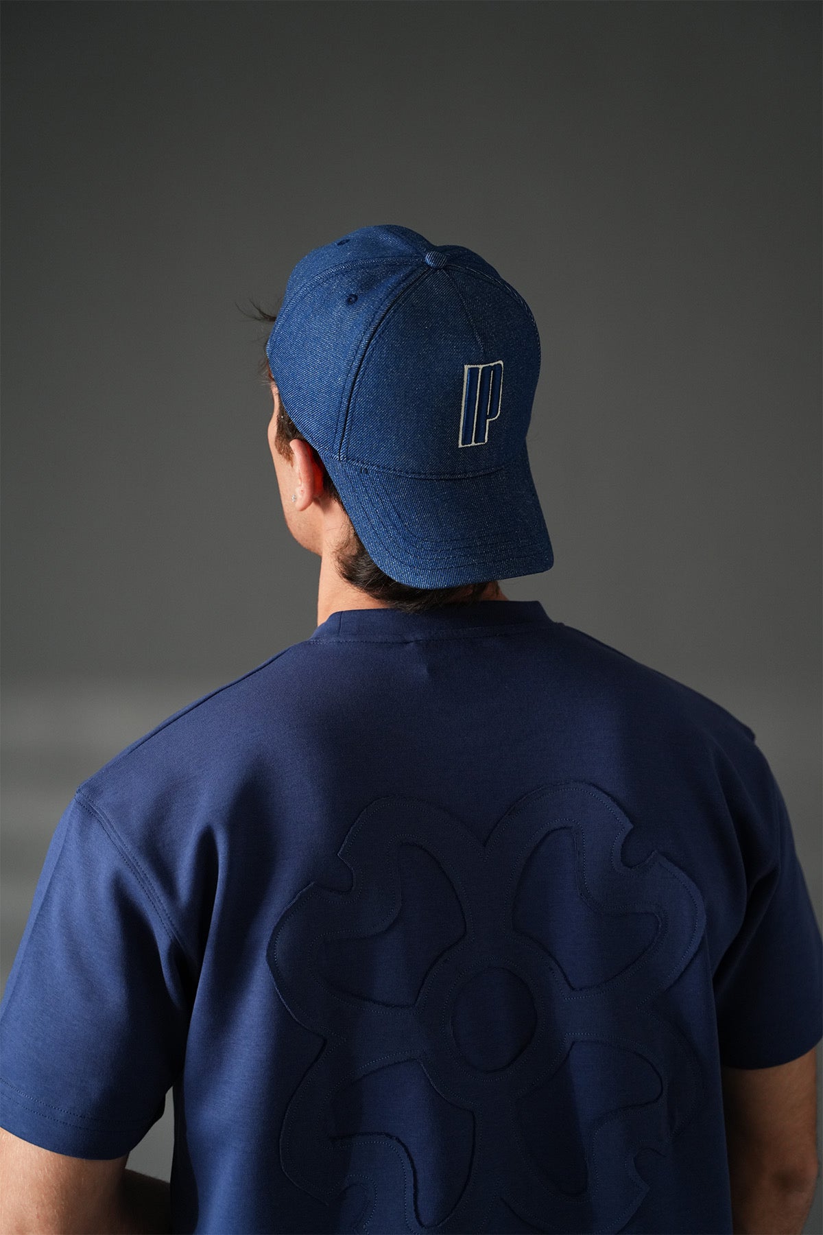 Casquette Ikao bleu jean