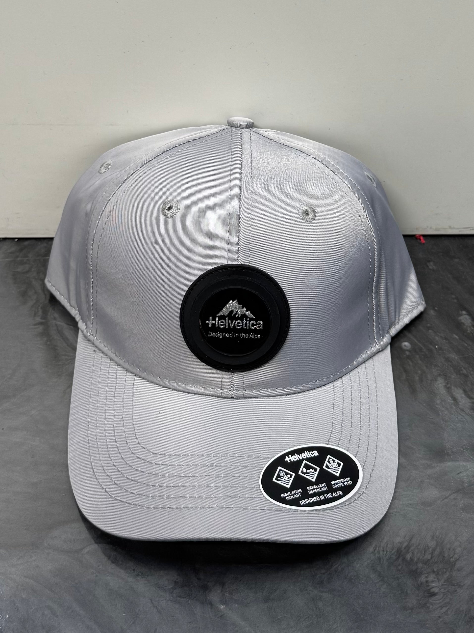 Helvetica - Casquette Ajaccio grise