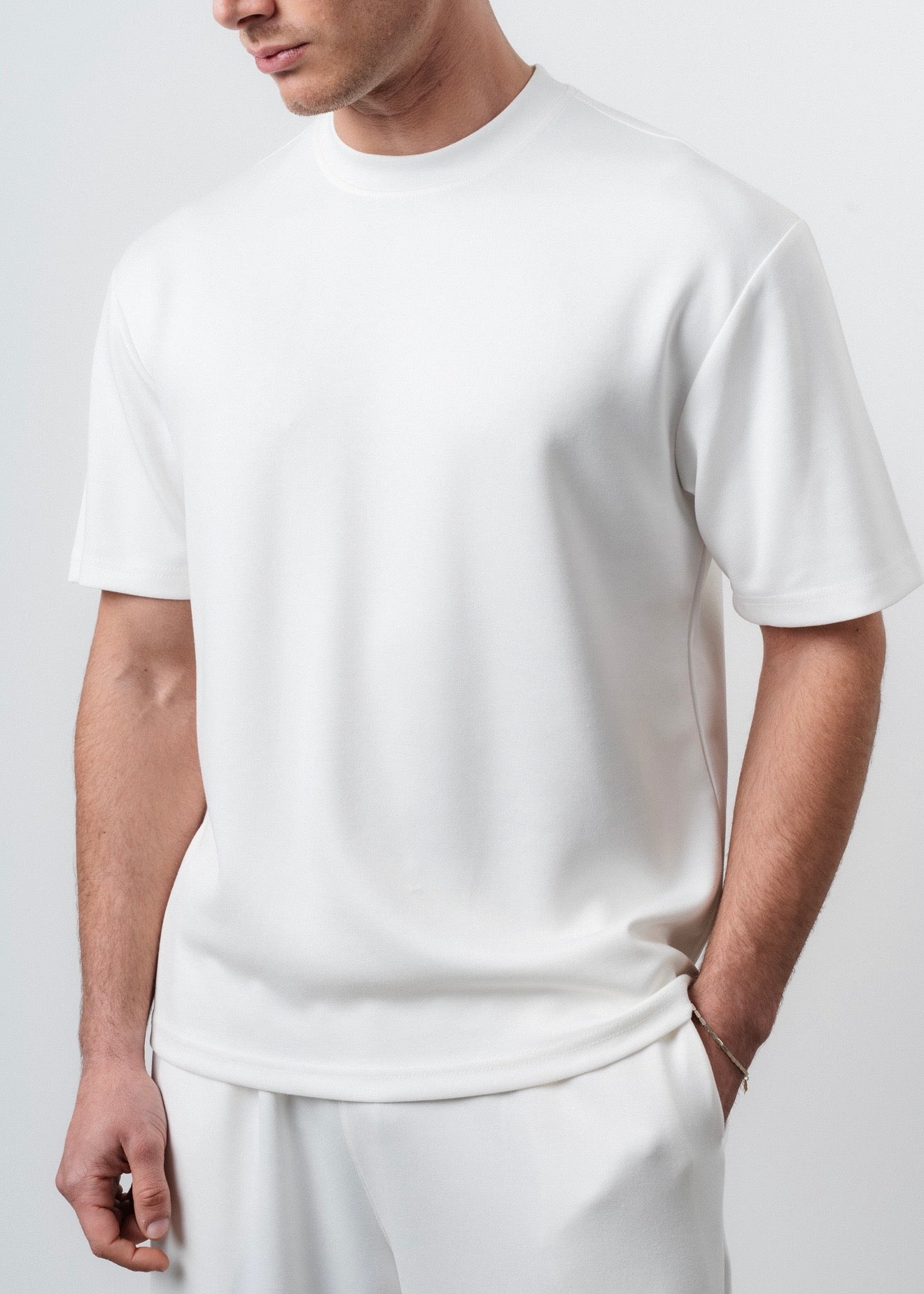 Ensemble T-shirt + pant Néoprène blanc