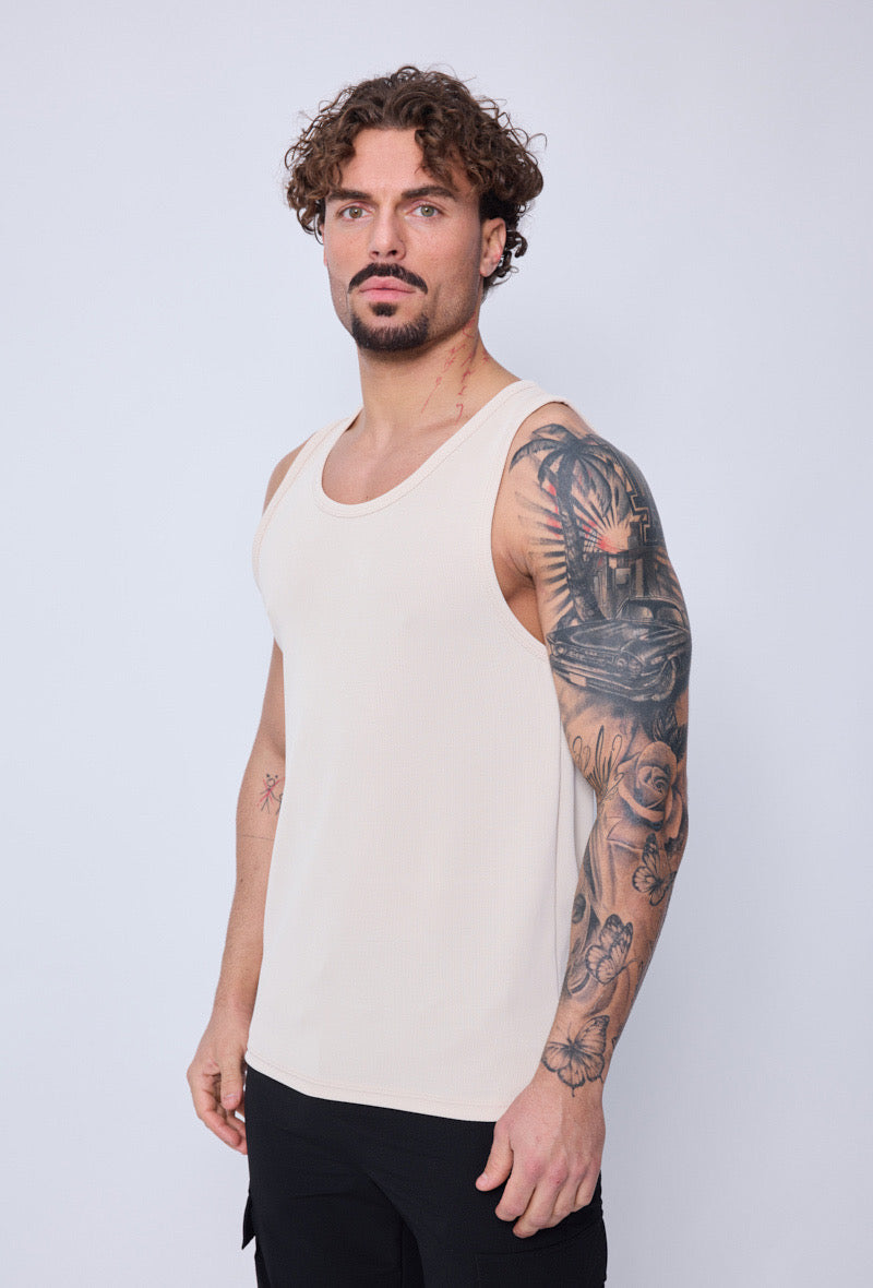 Débardeur / marcel beige