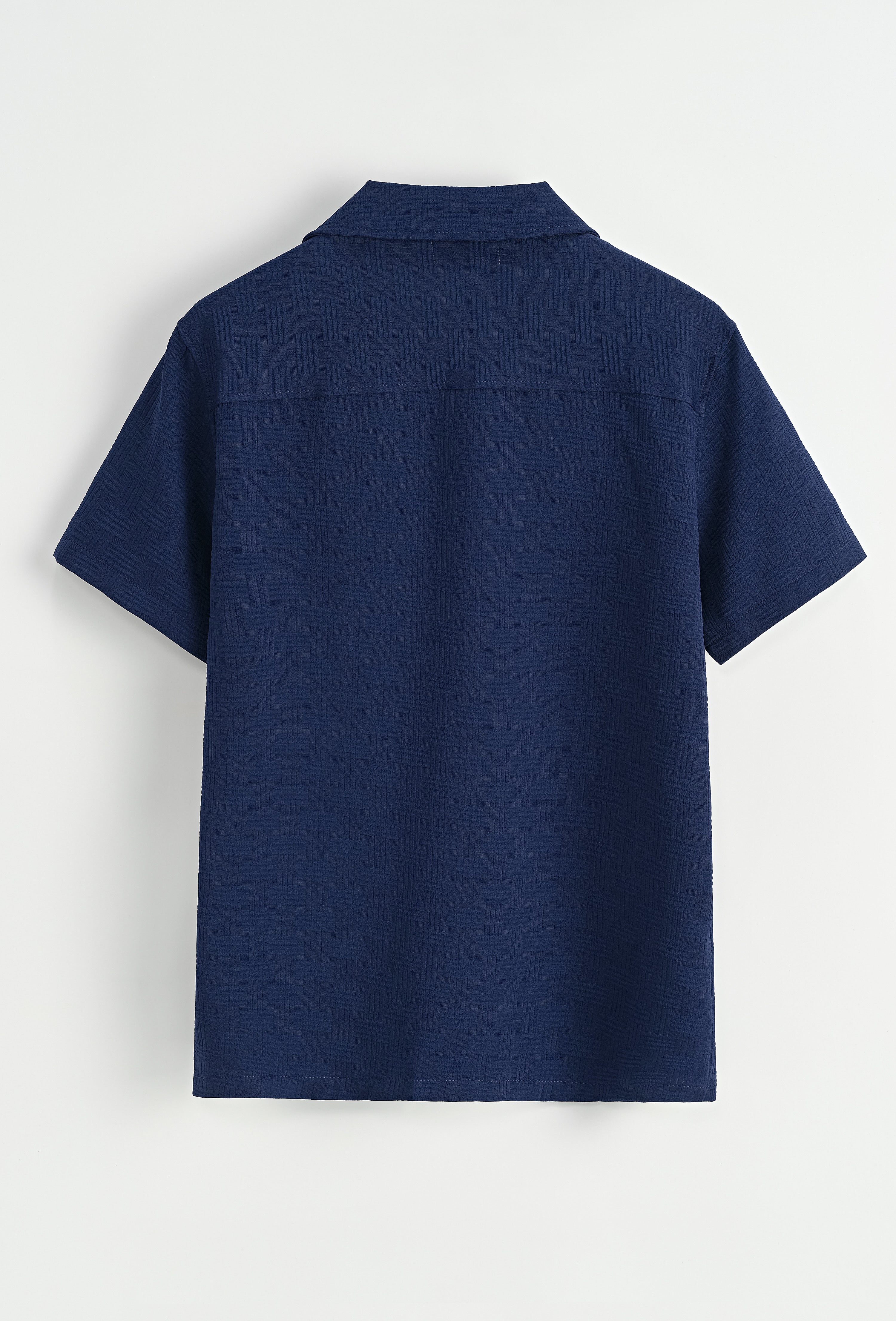 Ensemble Malta short + chemise navy