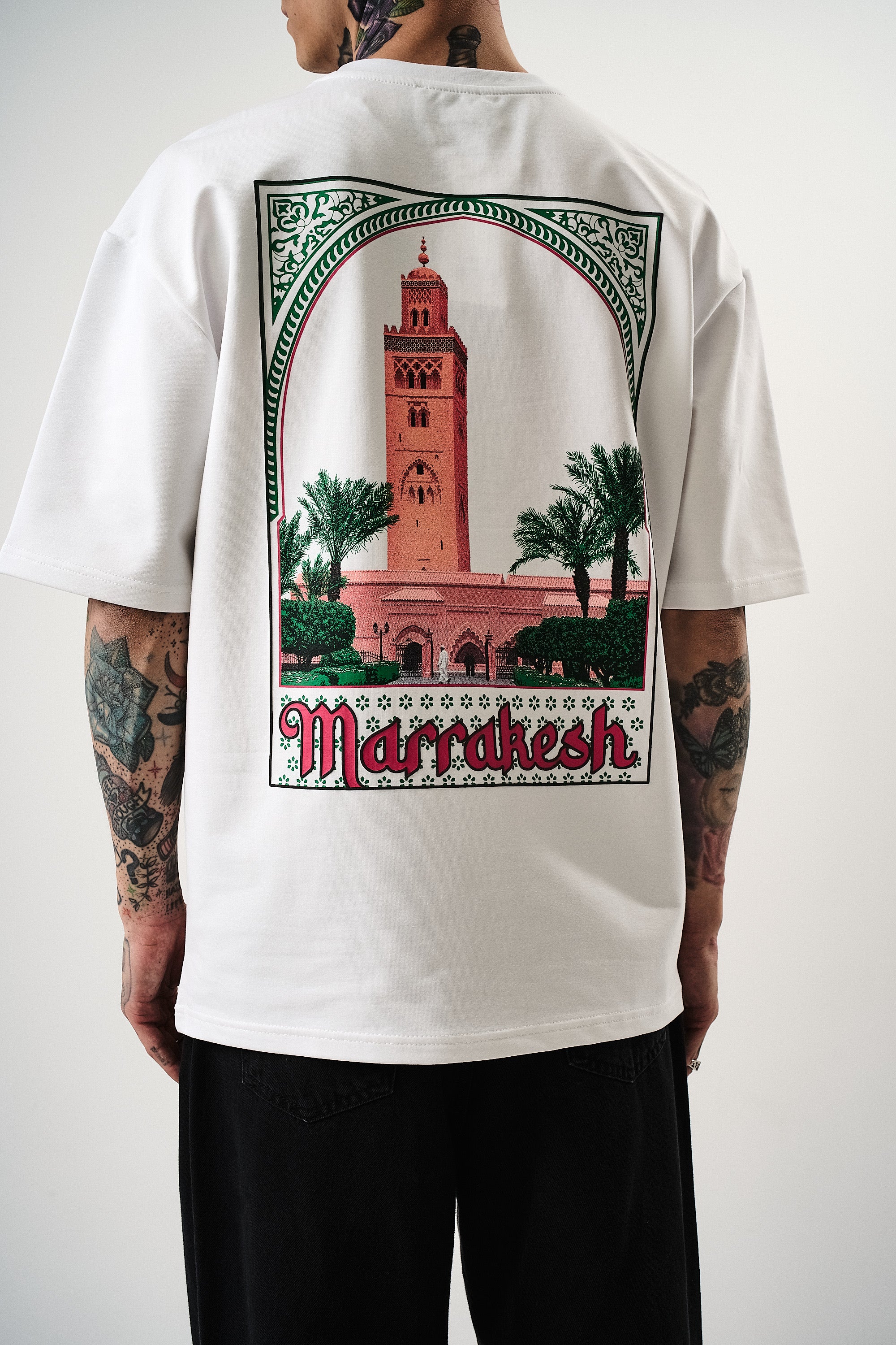 T-shirt Marrakesh blanc