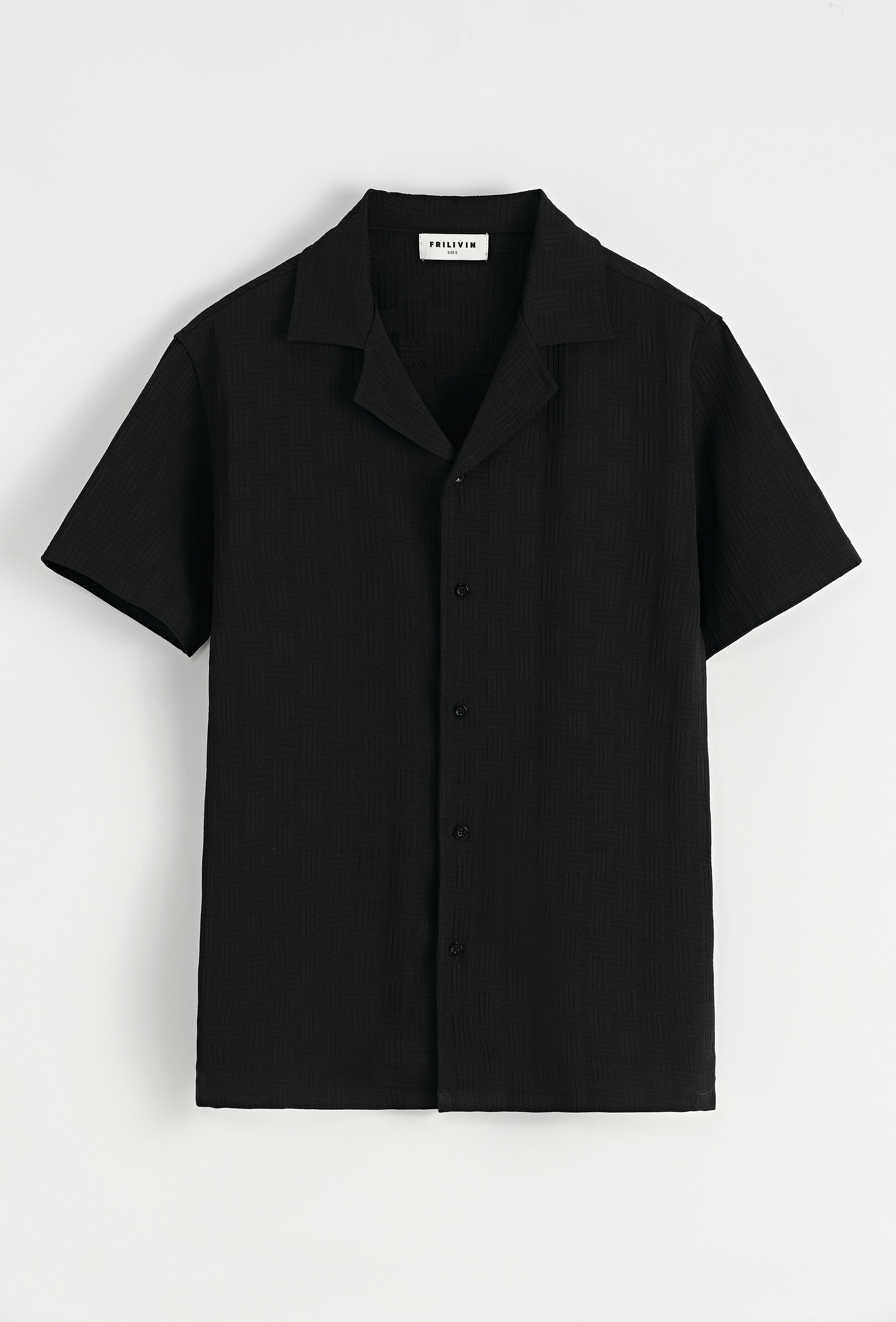 Ensemble Malta short + chemise noir