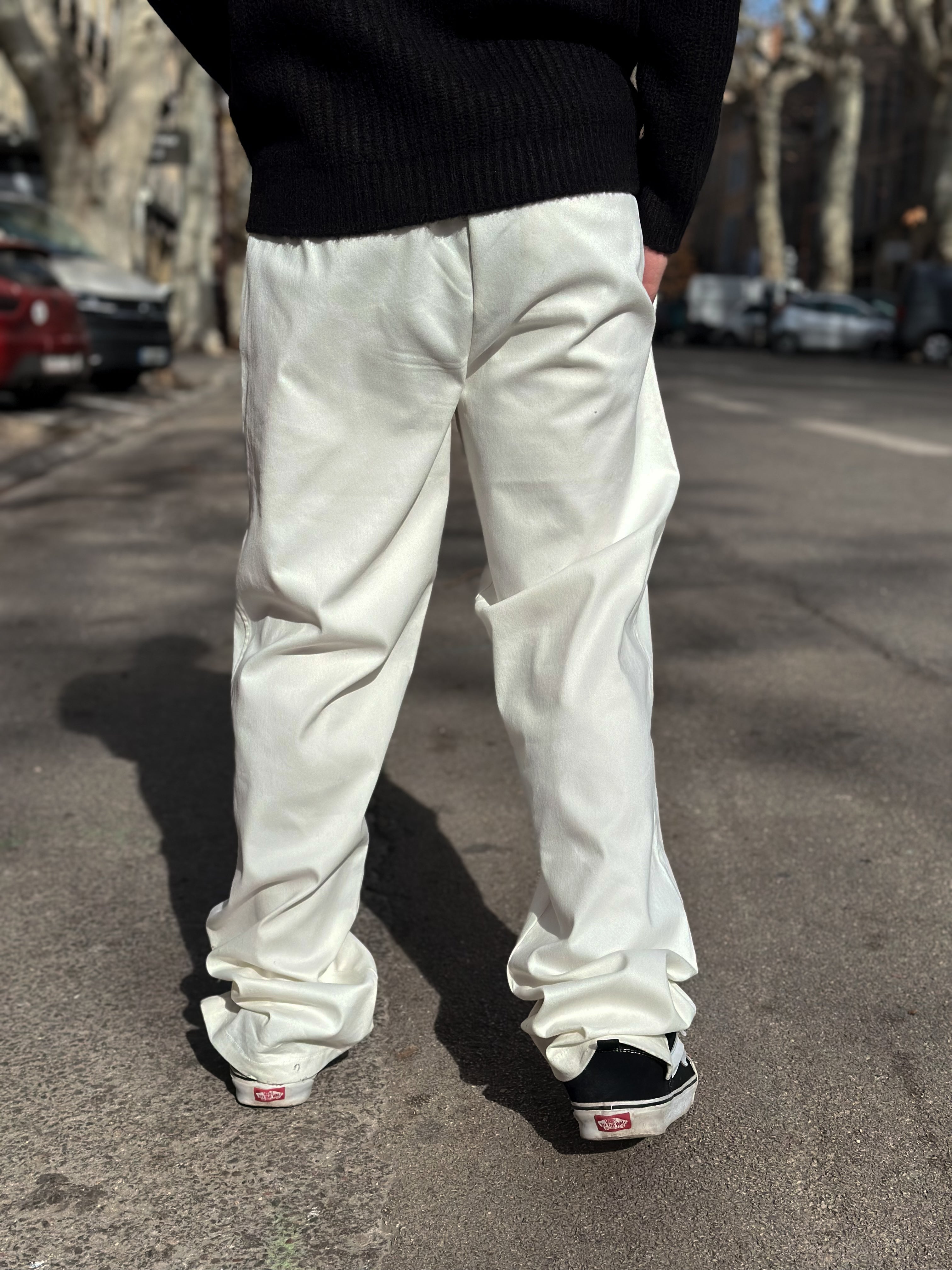 Pantalon CHESTER blanc