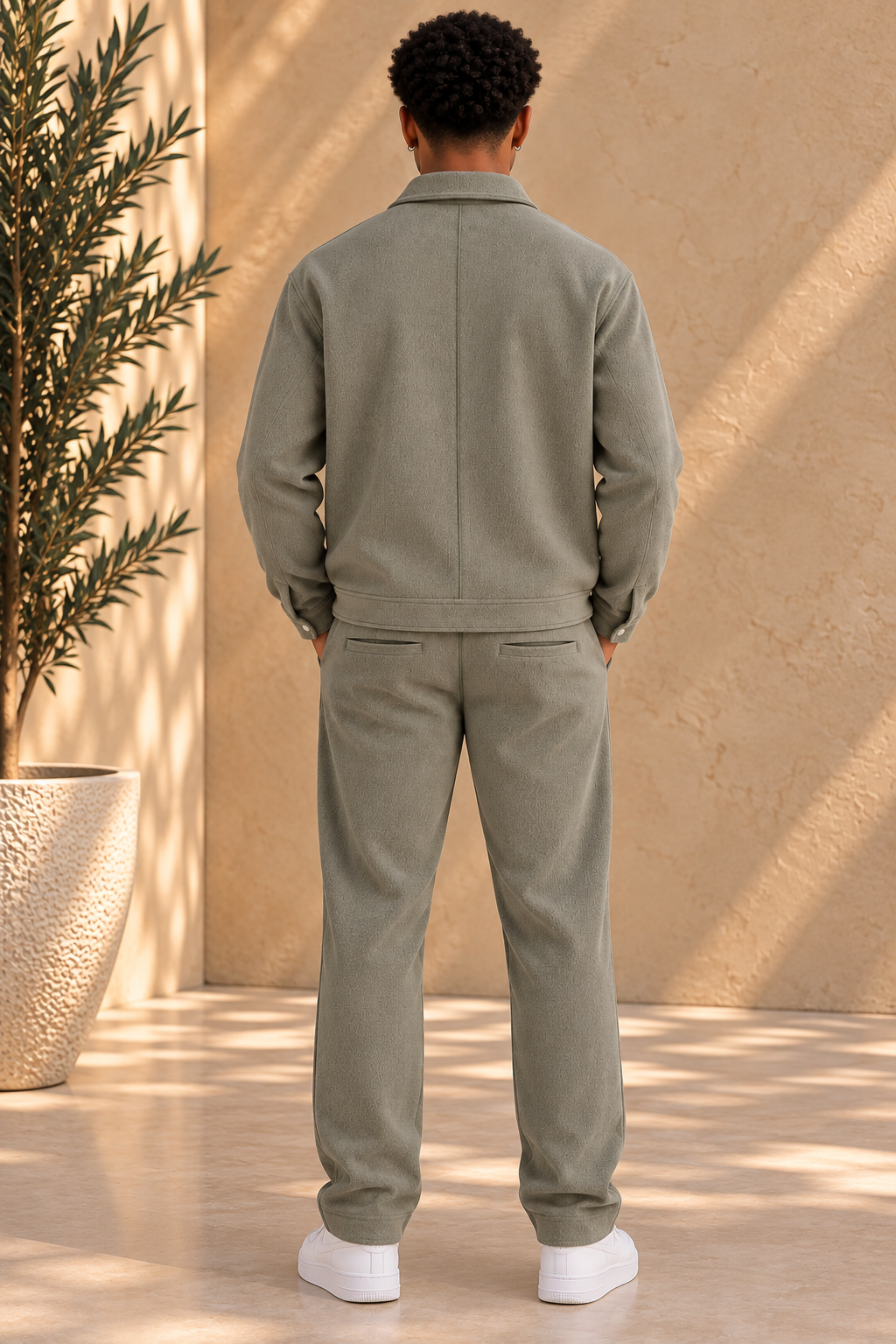 Ensemble Milano gris / beige